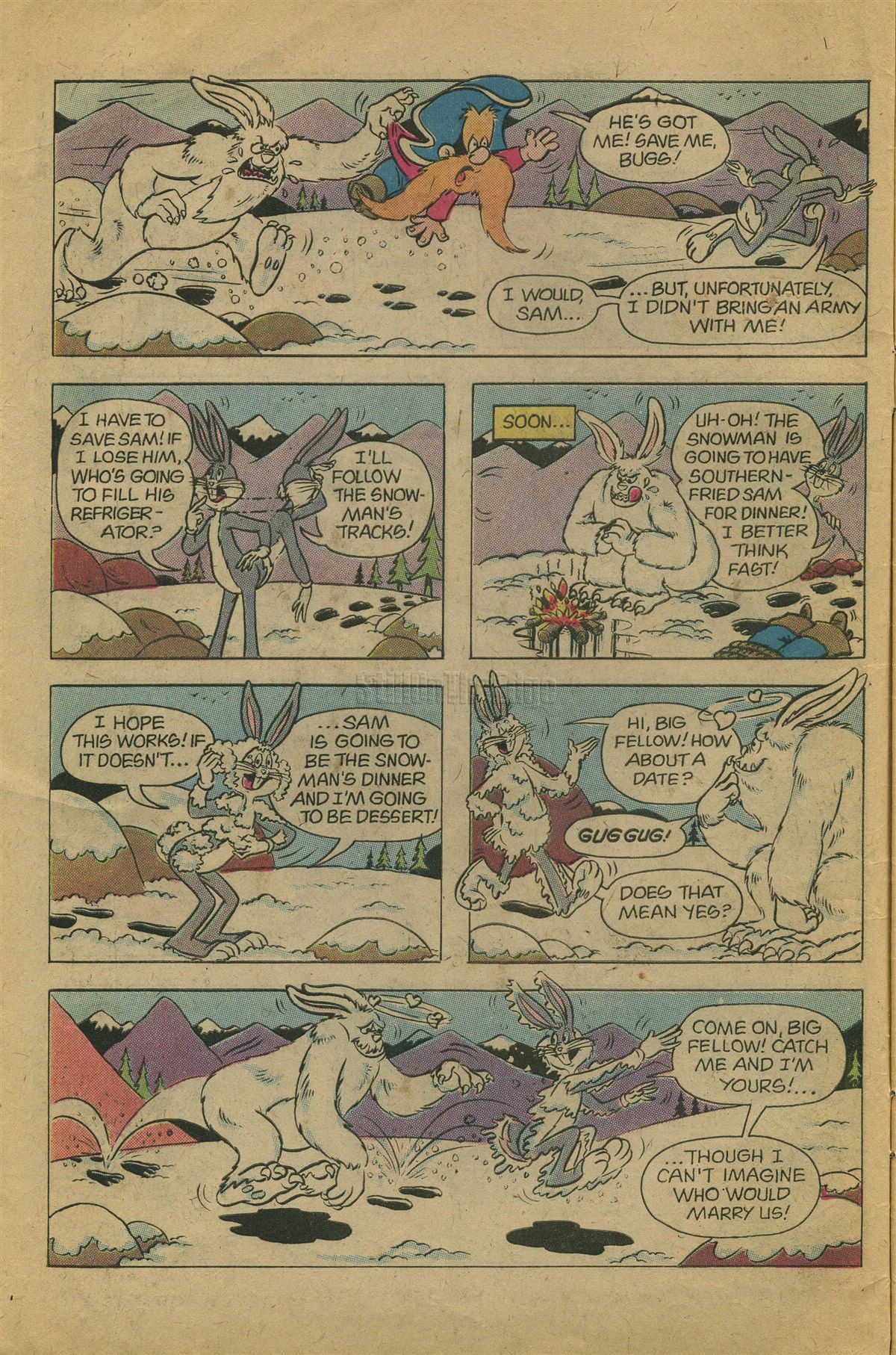 Read online Yosemite Sam and Bugs Bunny comic -  Issue #60 - 6