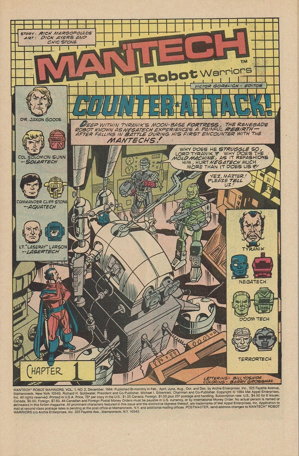 Read online ManTech Robot Warriors comic -  Issue #2 - 3