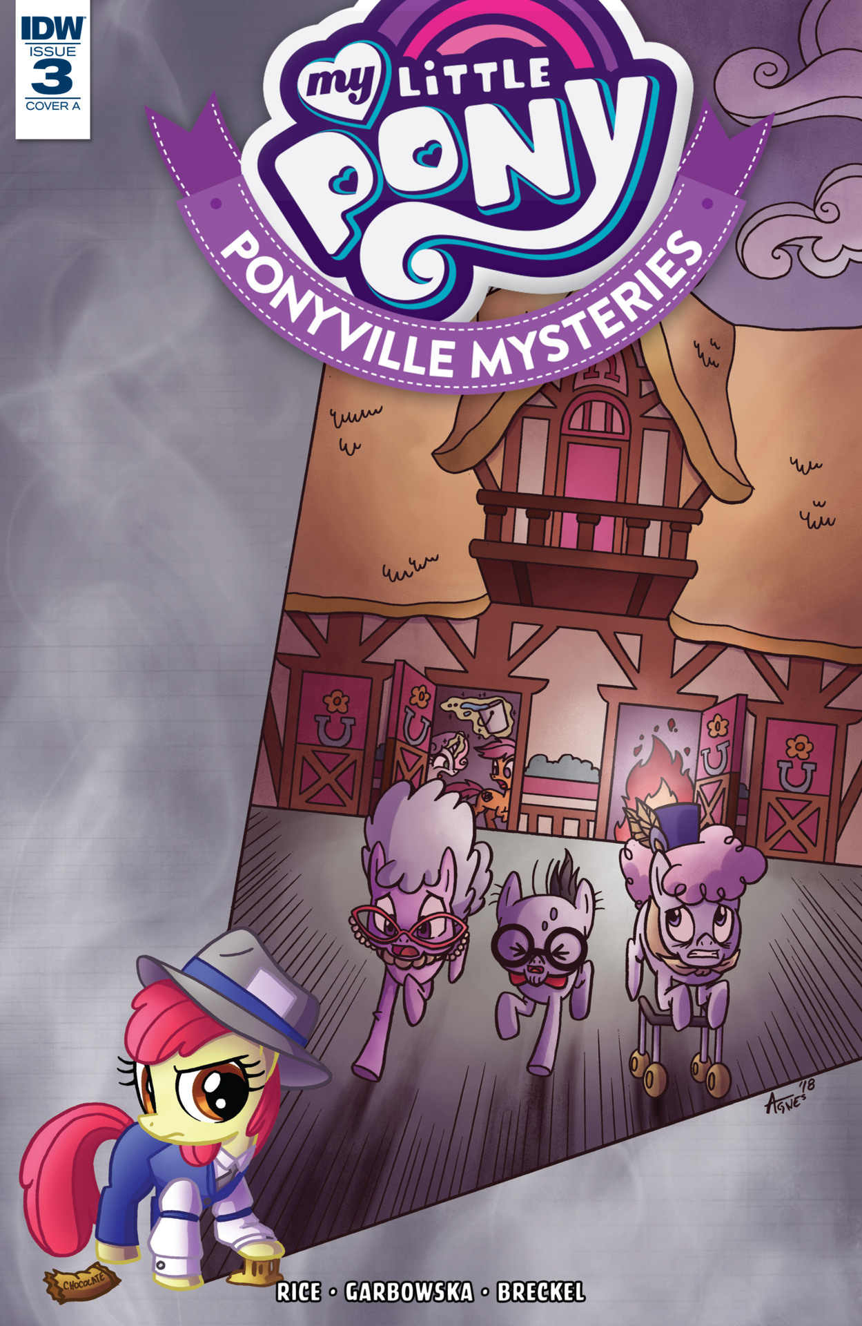 Read online My Little Pony: Ponyville Mysteries comic -  Issue #3 - 1