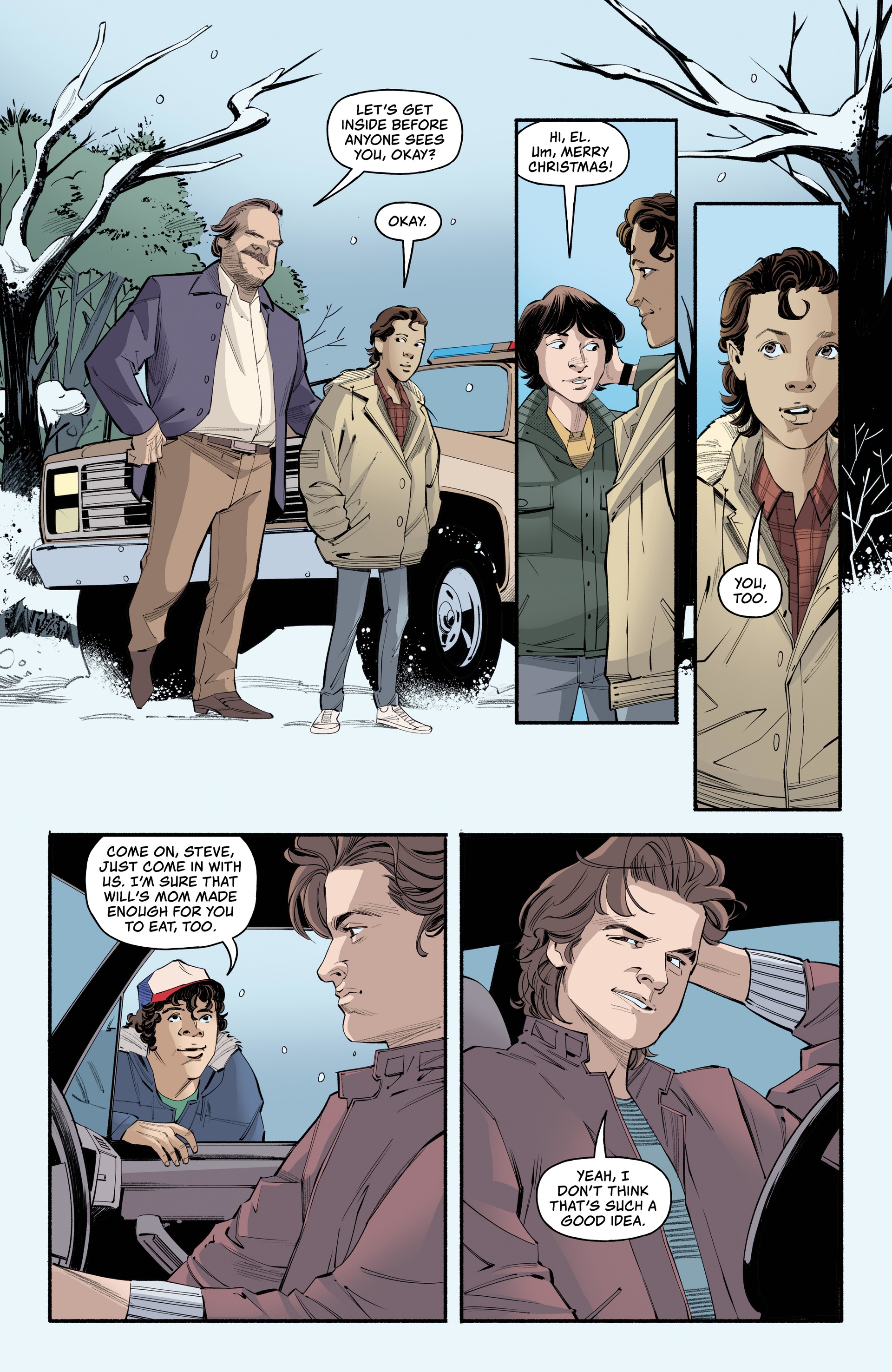 Read online Stranger Things Holiday Specials comic -  Issue # TPB - 35