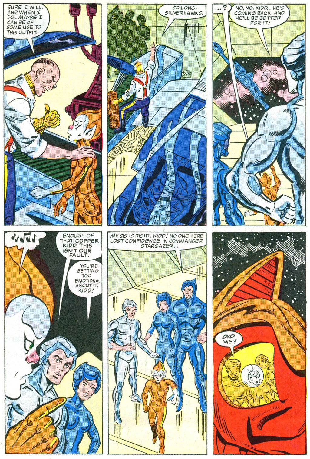 Read online SilverHawks comic -  Issue #6 - 12