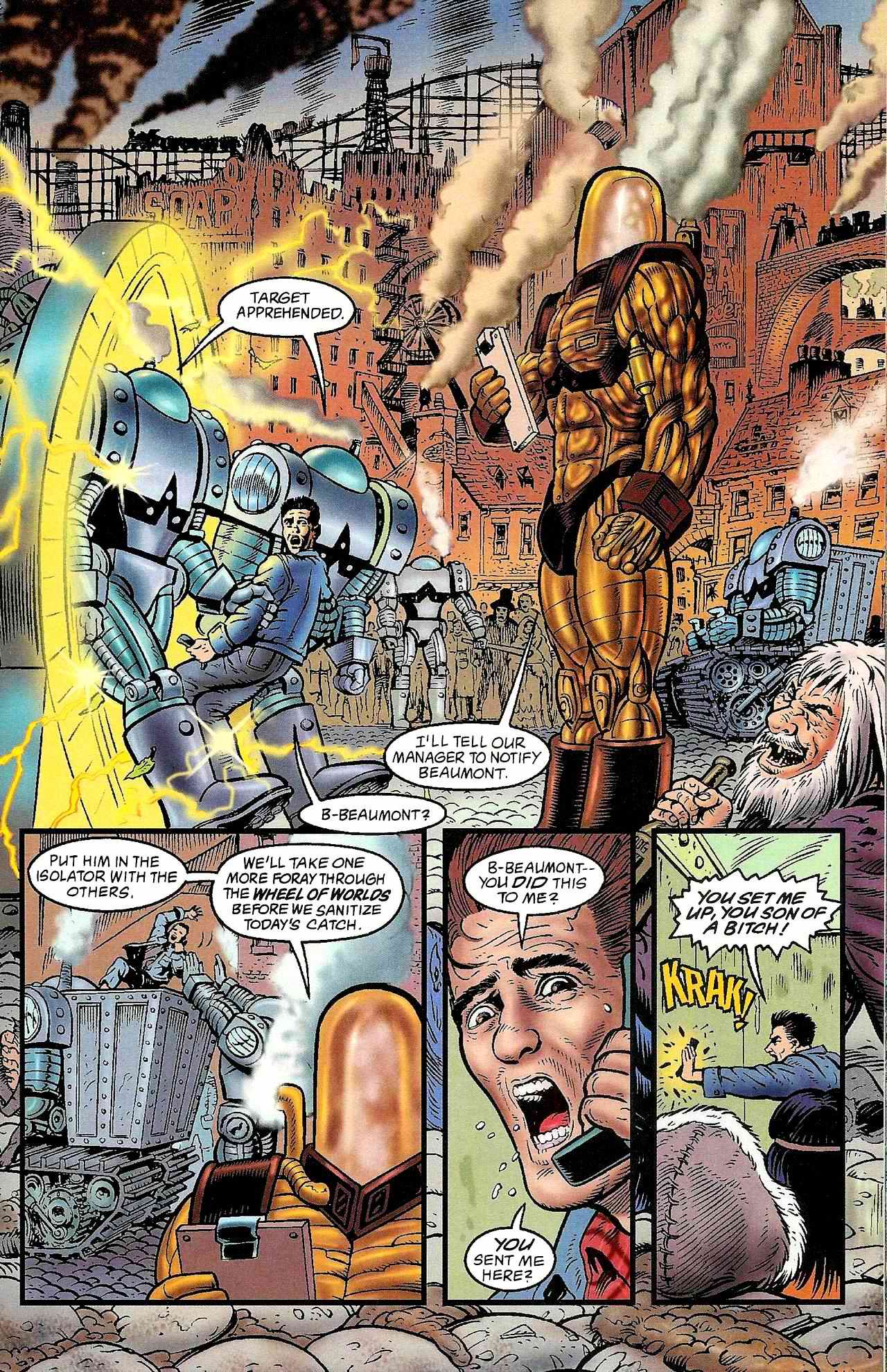 Read online Neil Gaiman's Teknophage comic -  Issue #1 - 14
