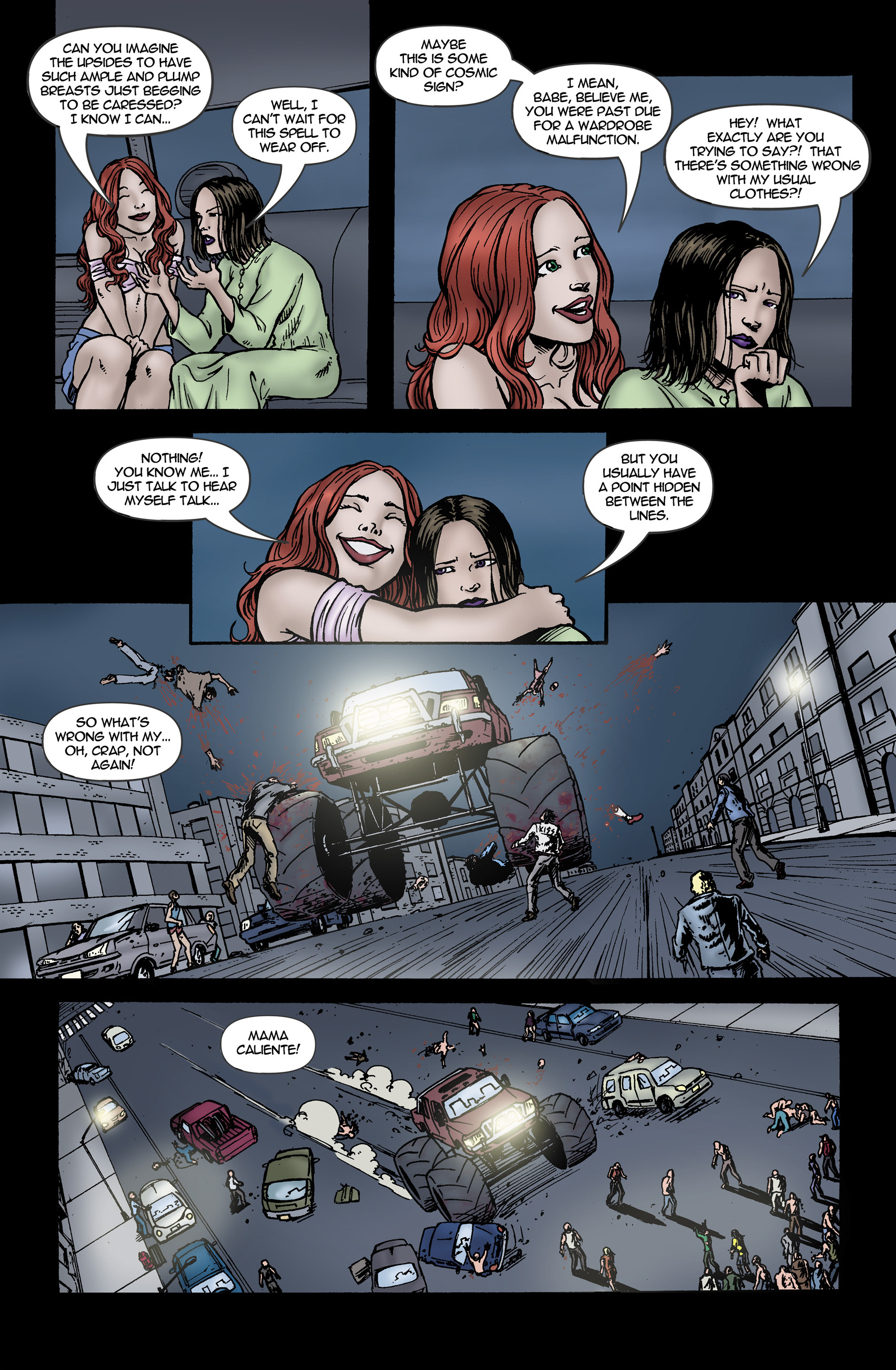 Read online Chaos Campus: Sorority Girls Vs. Zombies comic -  Issue #13 - 19