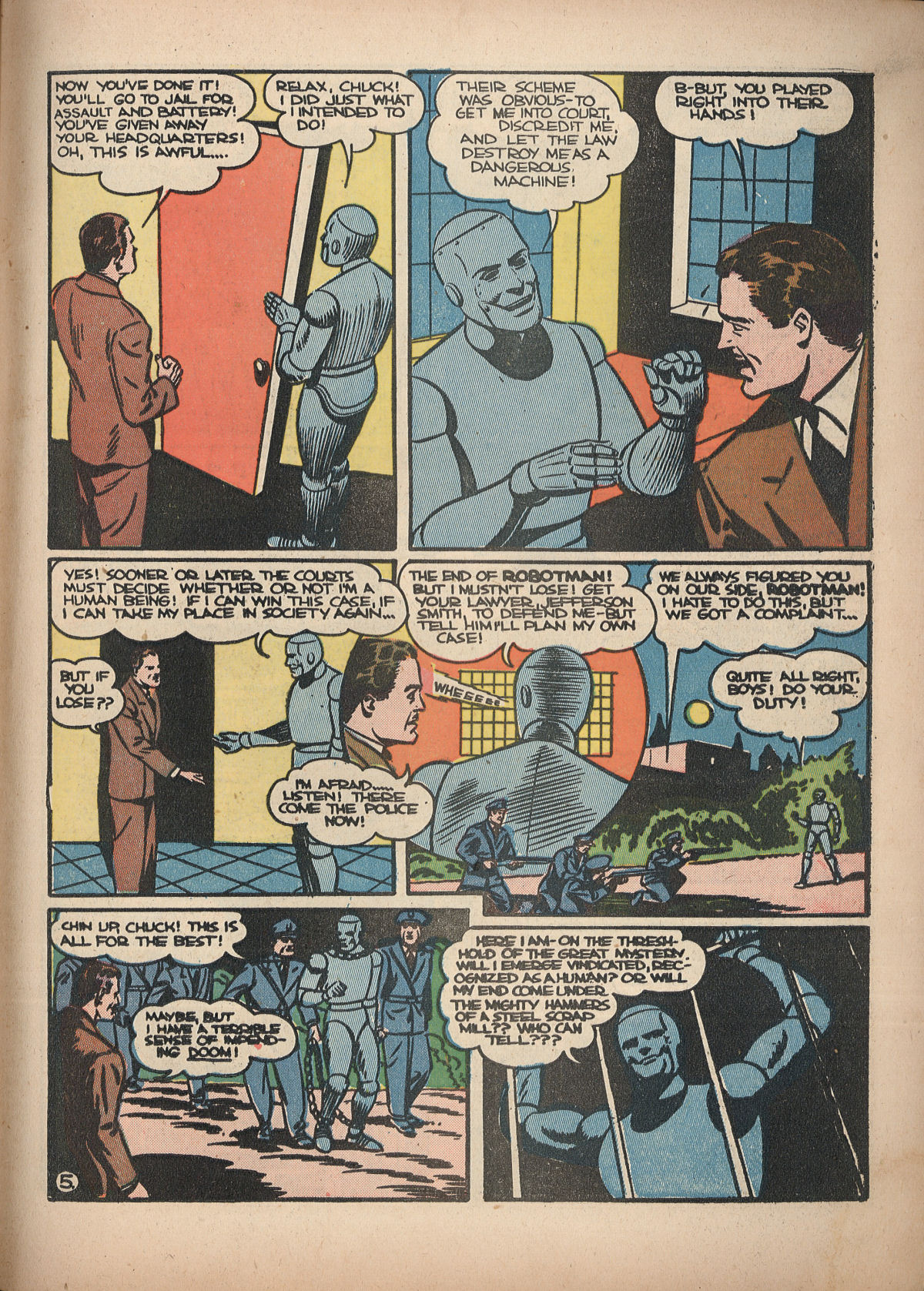 Read online Star Spangled Comics comic -  Issue #15 - 61