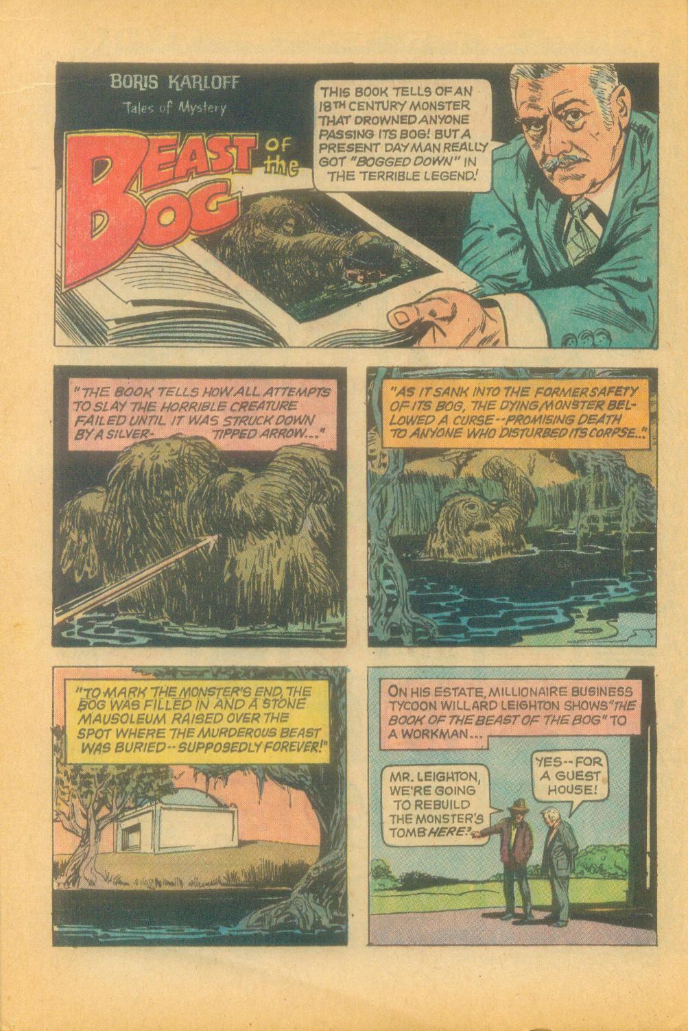 Read online Boris Karloff Tales of Mystery comic -  Issue #44 - 36