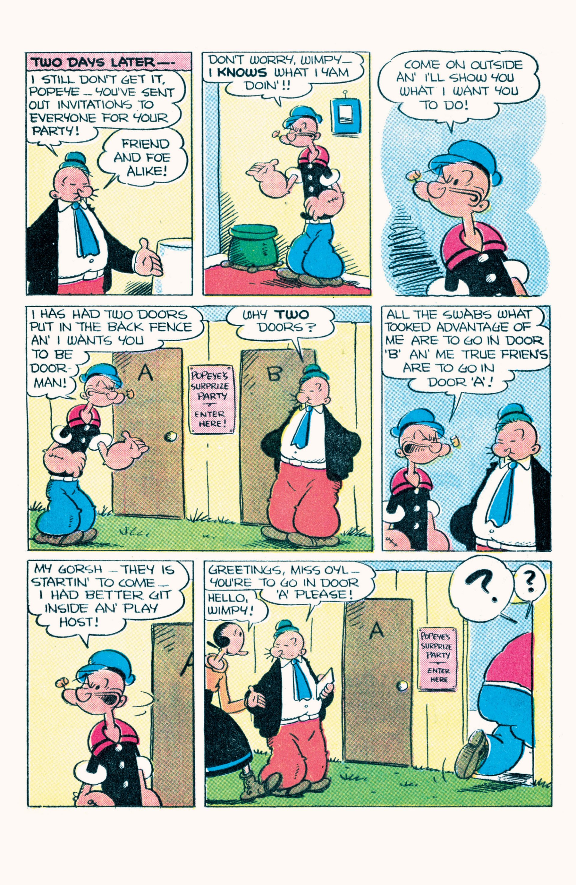 Read online Classic Popeye comic -  Issue #7 - 25