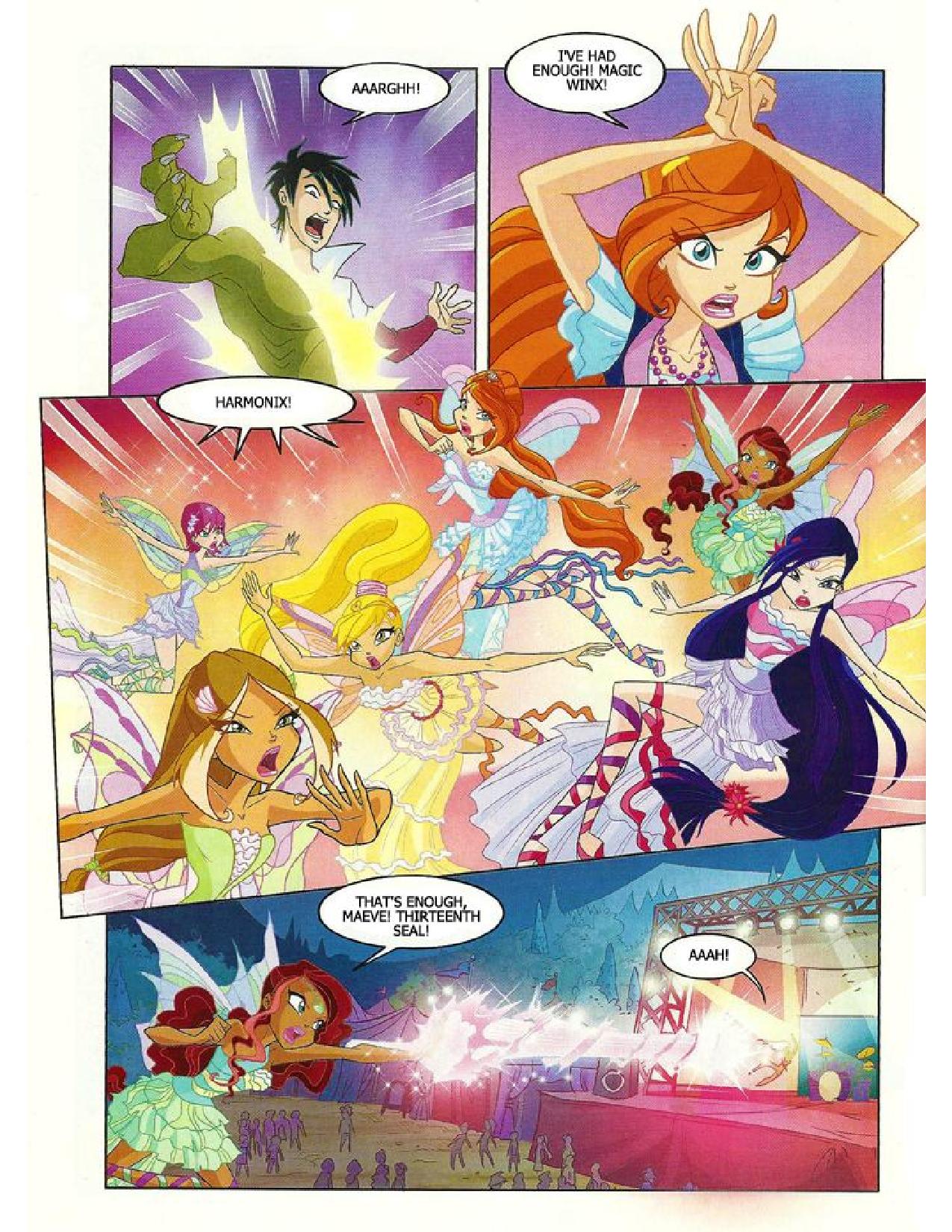 Winx club gay porn comic