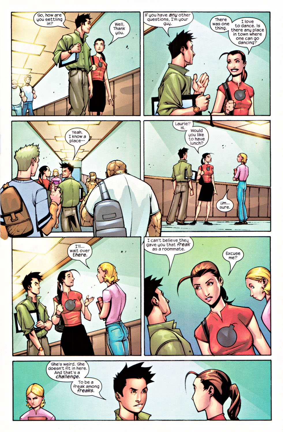 Read online New Mutants (2003) comic -  Issue #3 - 7