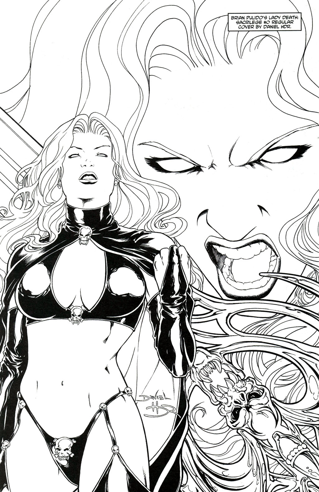 Read online Brian Pulido's Lady Death: Dark Horizons comic -  Issue # Full - 28