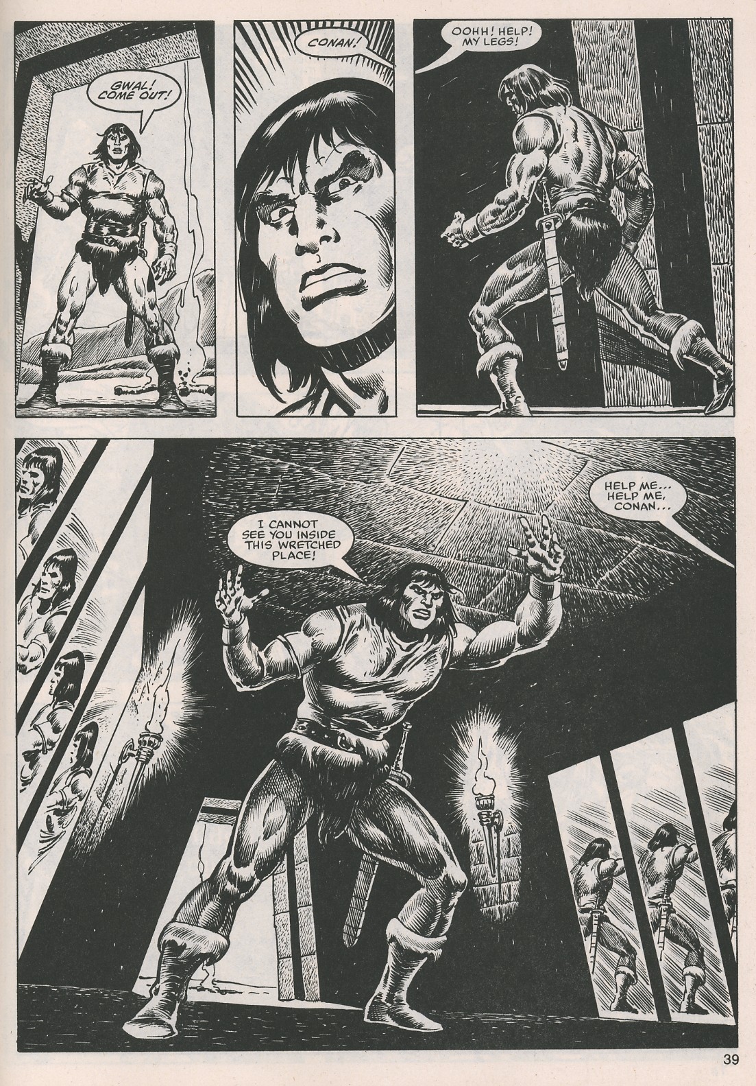 Read online The Savage Sword Of Conan comic -  Issue #116 - 39