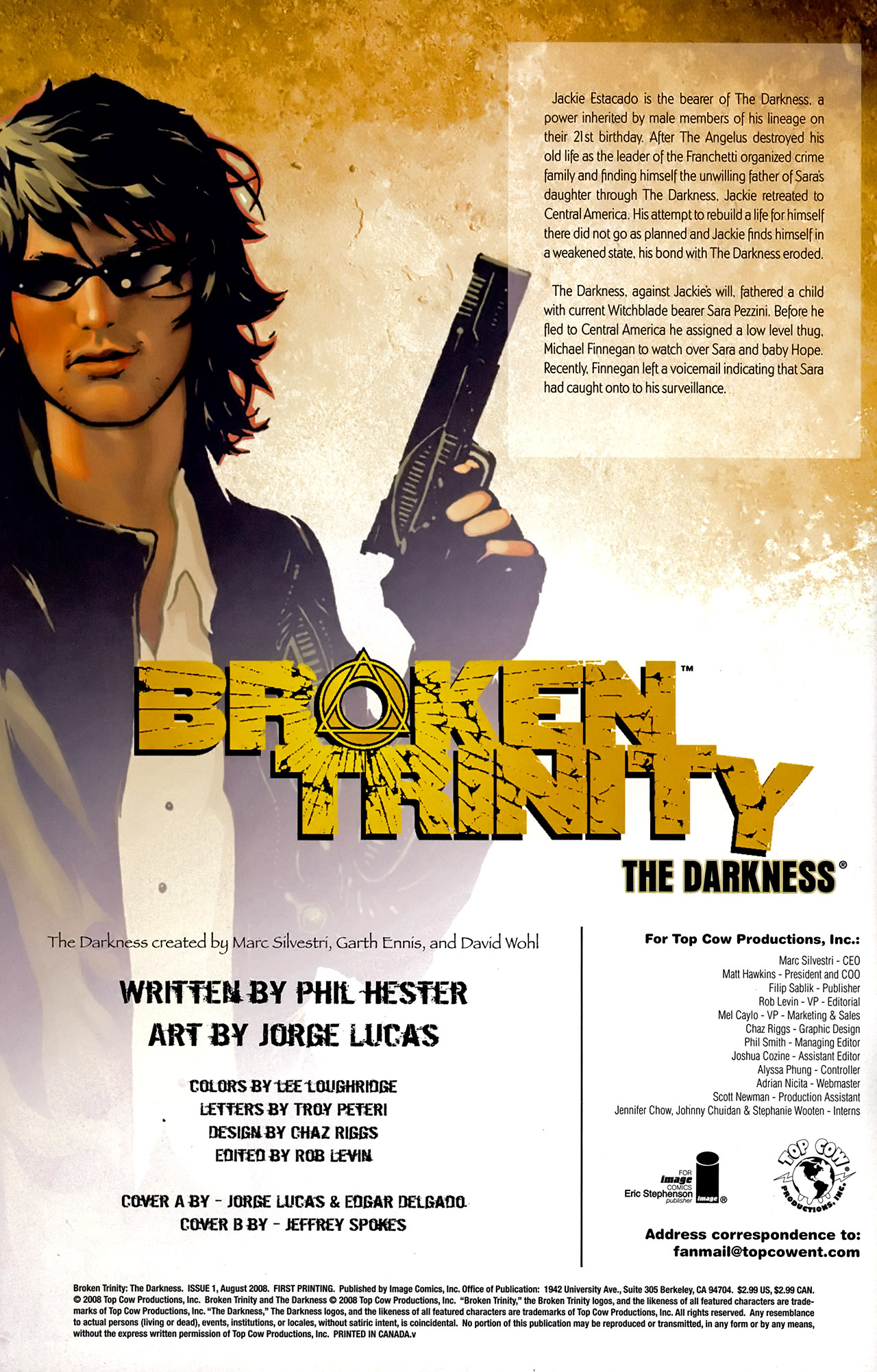 Read online Broken Trinity: The Darkness comic -  Issue # Full - 3