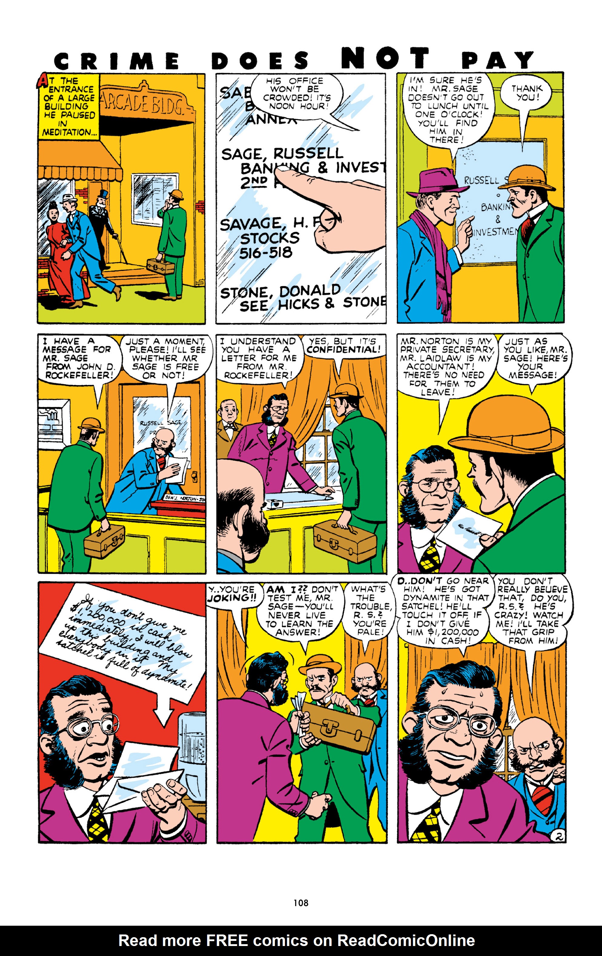 Read online Crime Does Not Pay Archives comic -  Issue # TPB 10 (Part 2) - 9