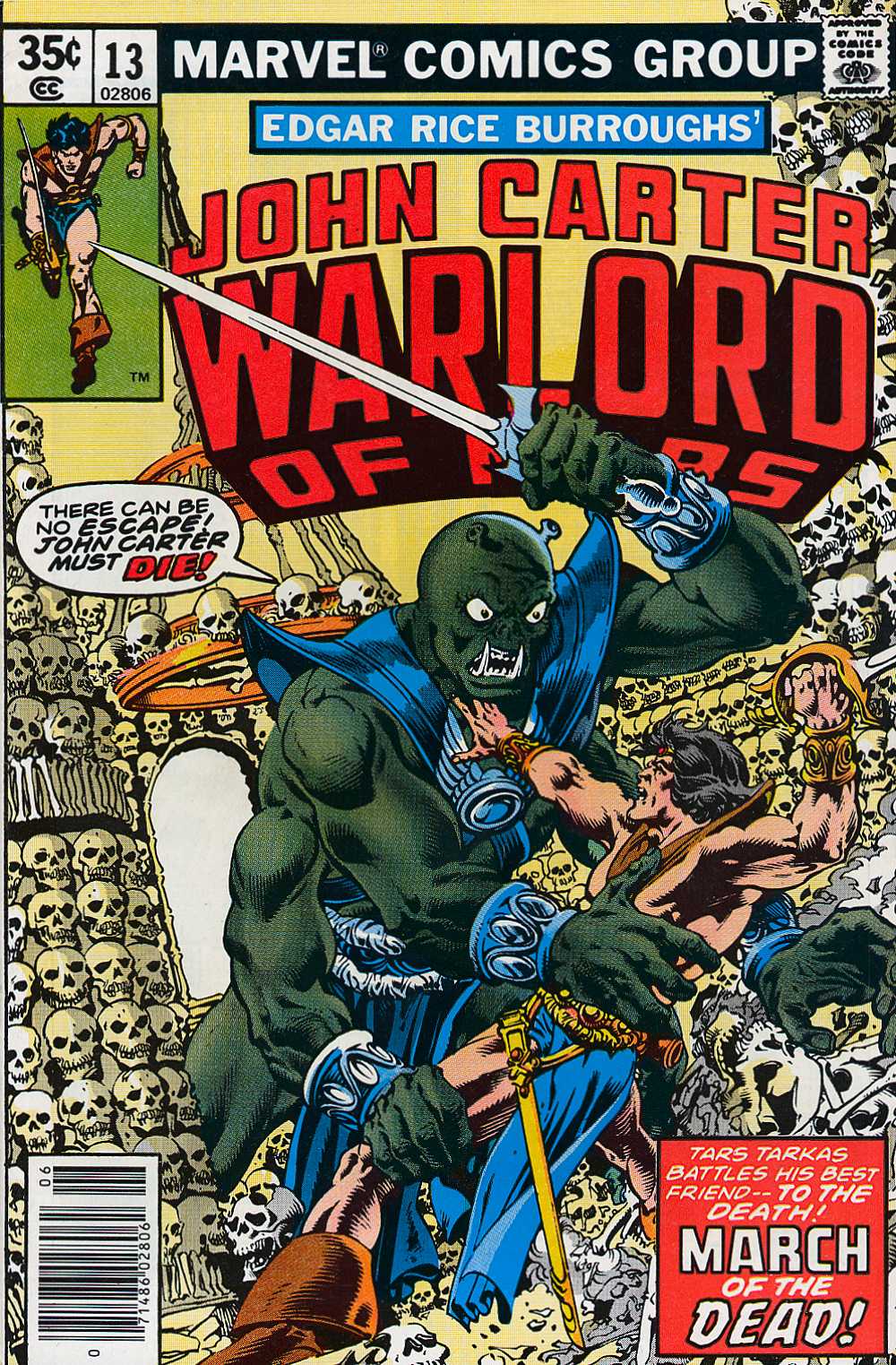 Read online John Carter Warlord of Mars comic -  Issue #13 - 1