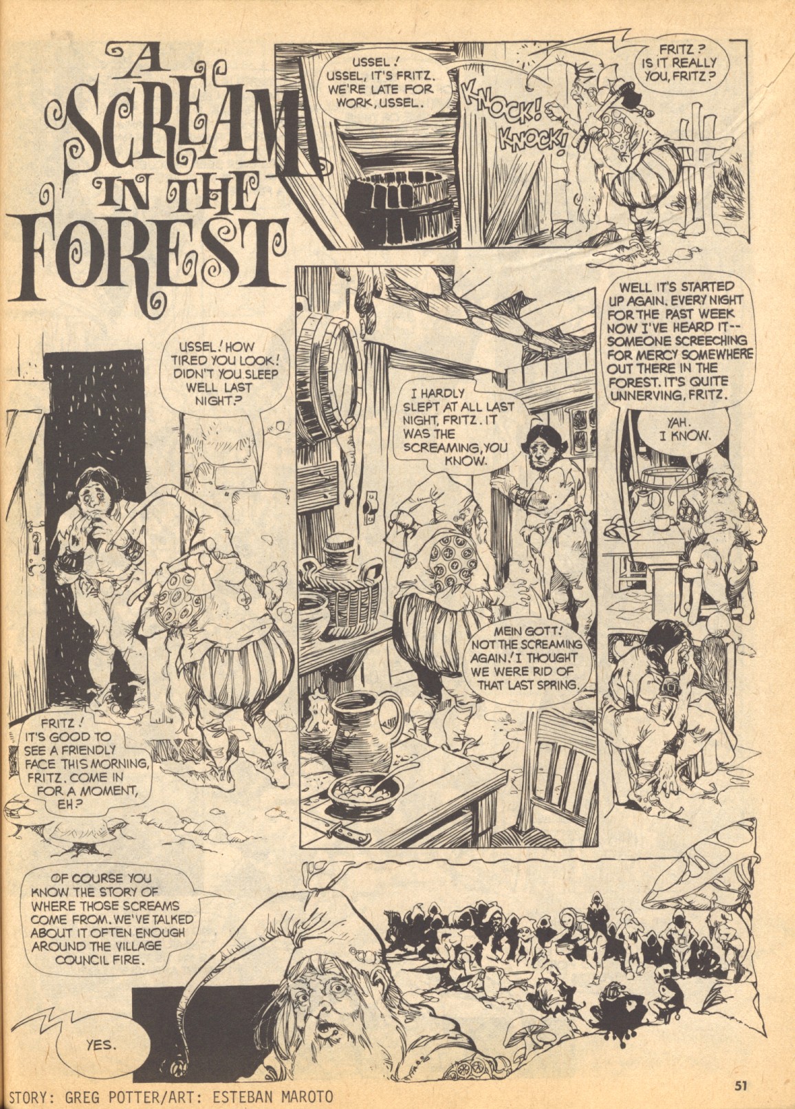 Read online Creepy (1964) comic -  Issue #82 - 51