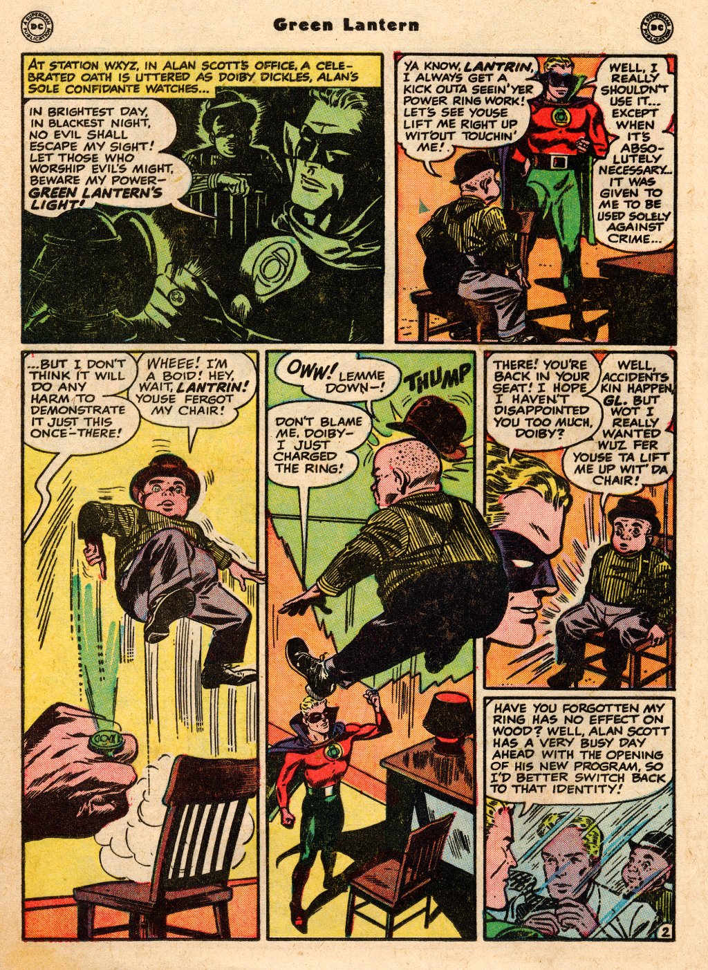 Read online Green Lantern (1941) comic -  Issue #36 - 34