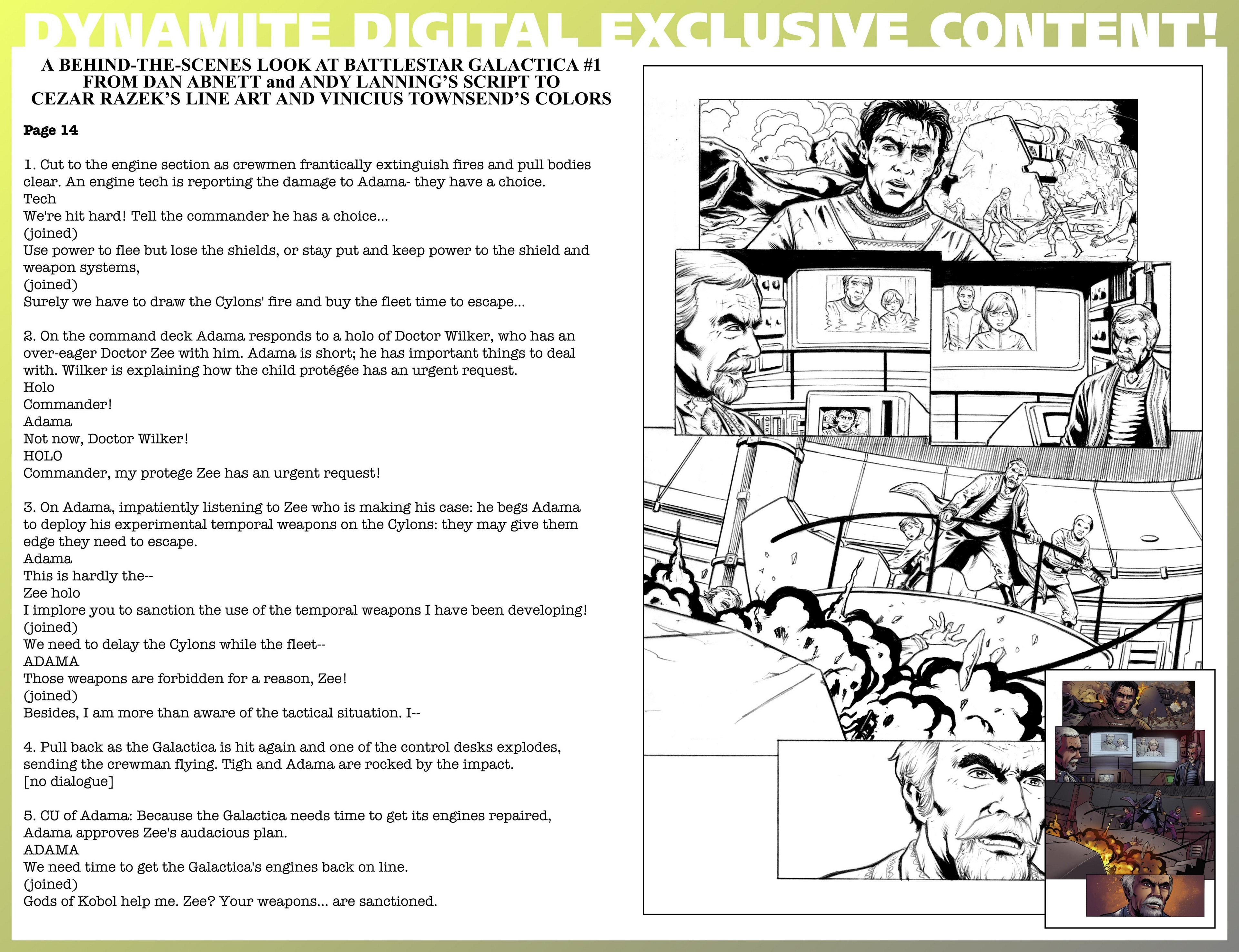 Read online Classic Battlestar Galactica (2013) comic -  Issue #1 - 34