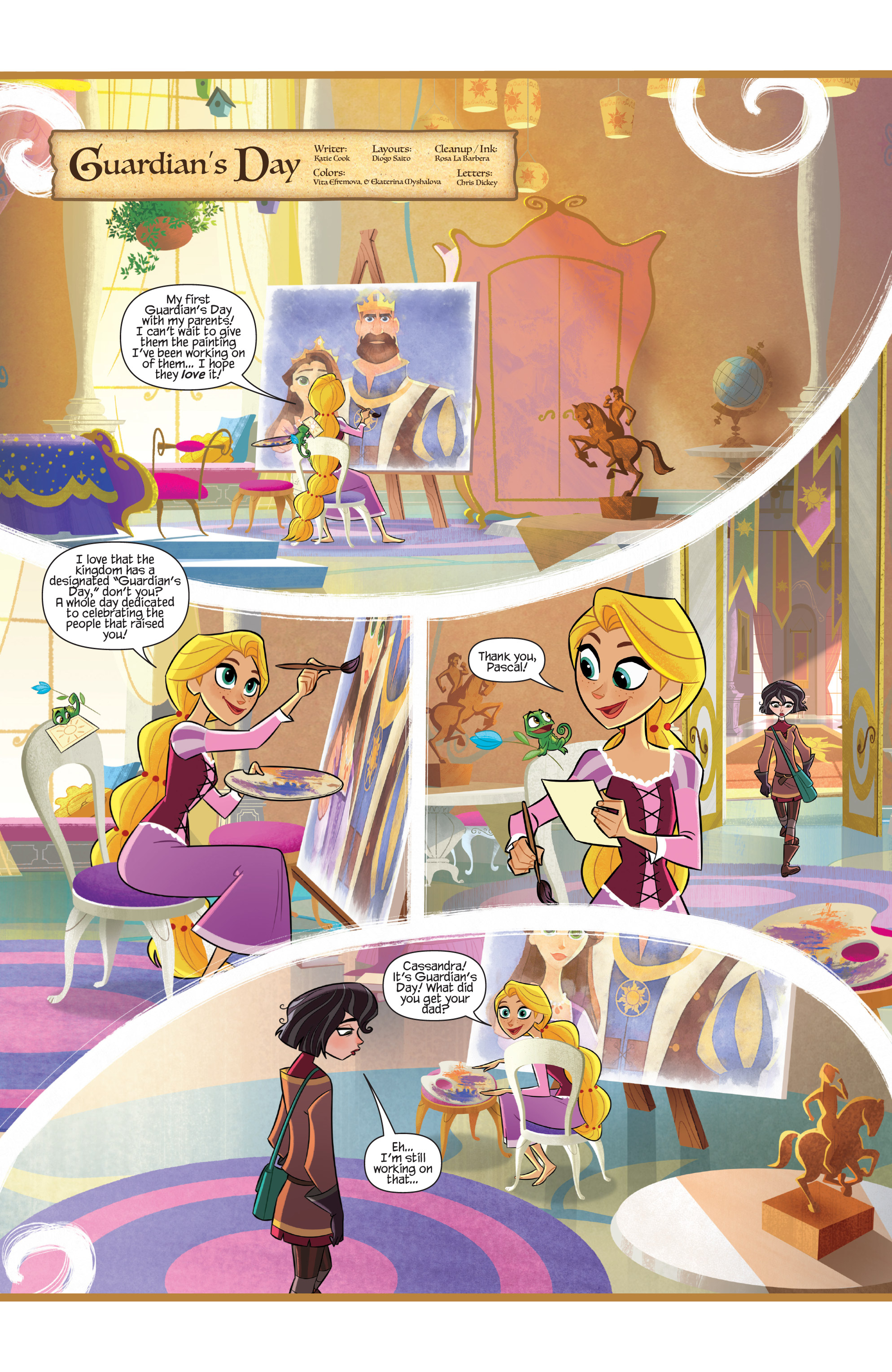 Read online Tangled: The Series: Hair It Is comic -  Issue # Full - 27