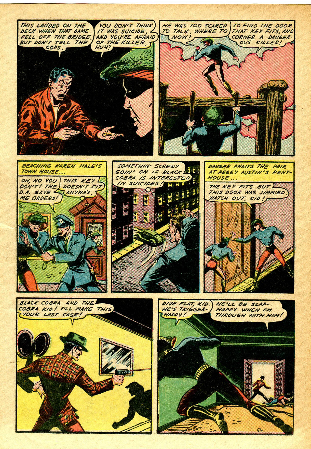 Read online Captain Flight Comics comic -  Issue #8 - 16