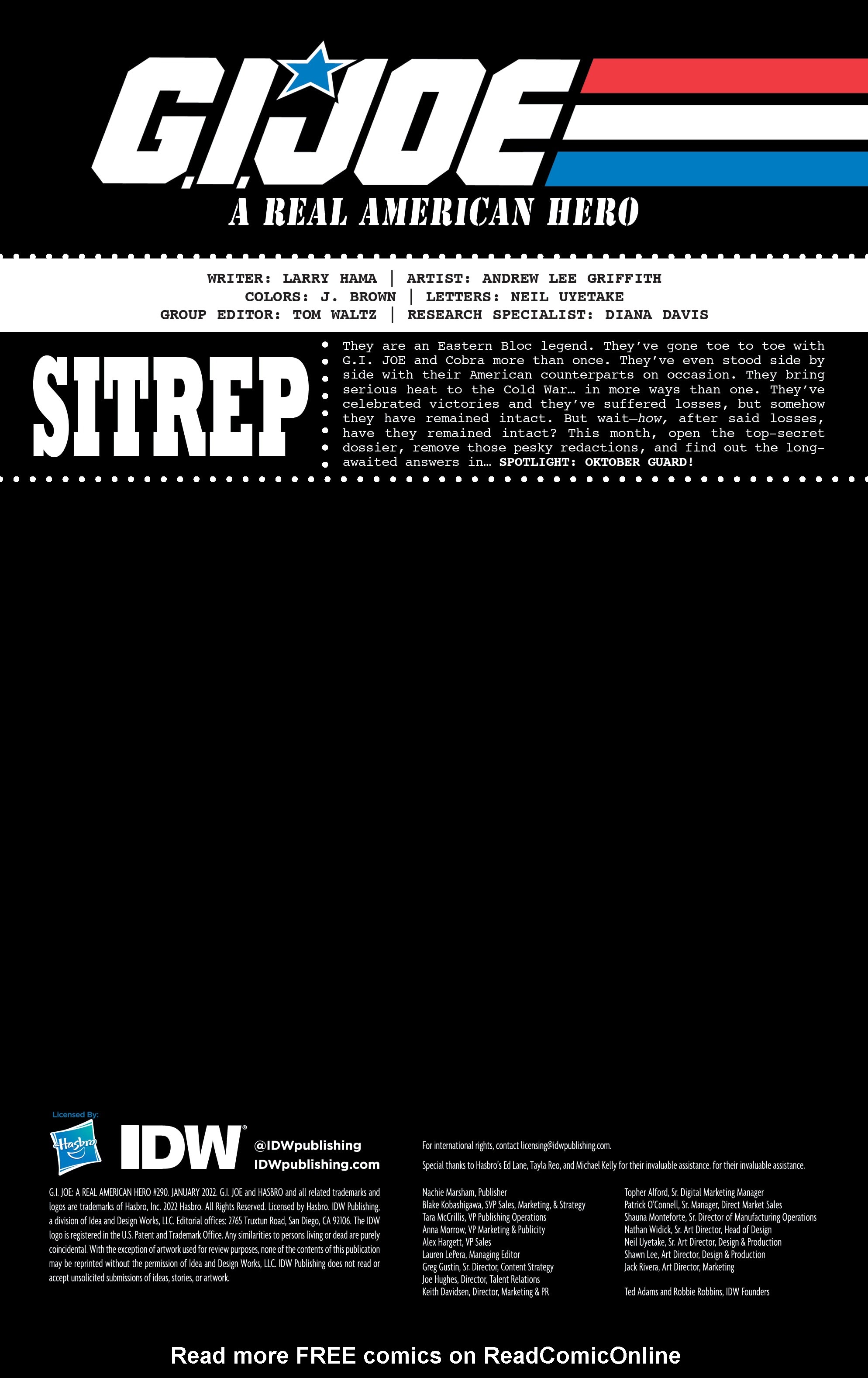 Read online G.I. Joe: A Real American Hero comic -  Issue #290 - 2