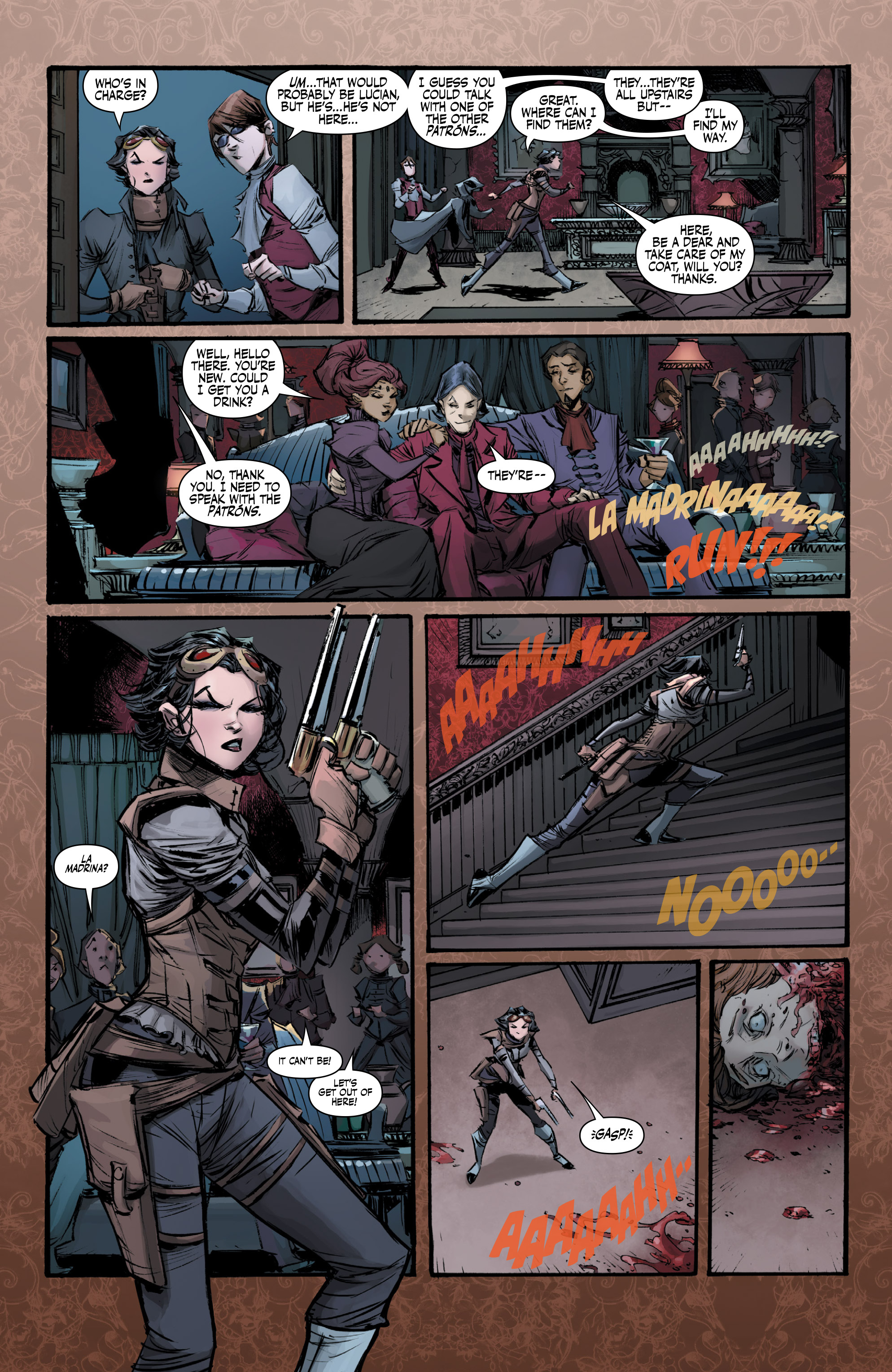 Read online Lady Mechanika: Sangre comic -  Issue #2 - 17