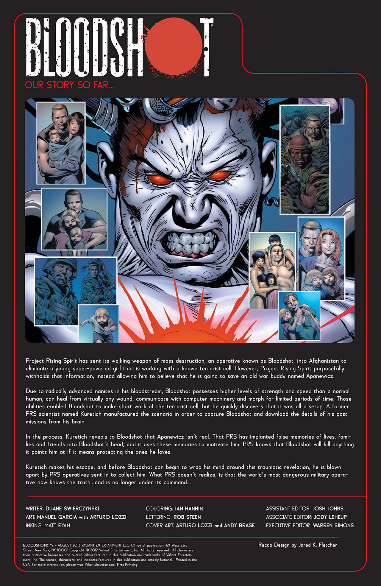 Read online Bloodshot (2012) comic -  Issue #2 - 2