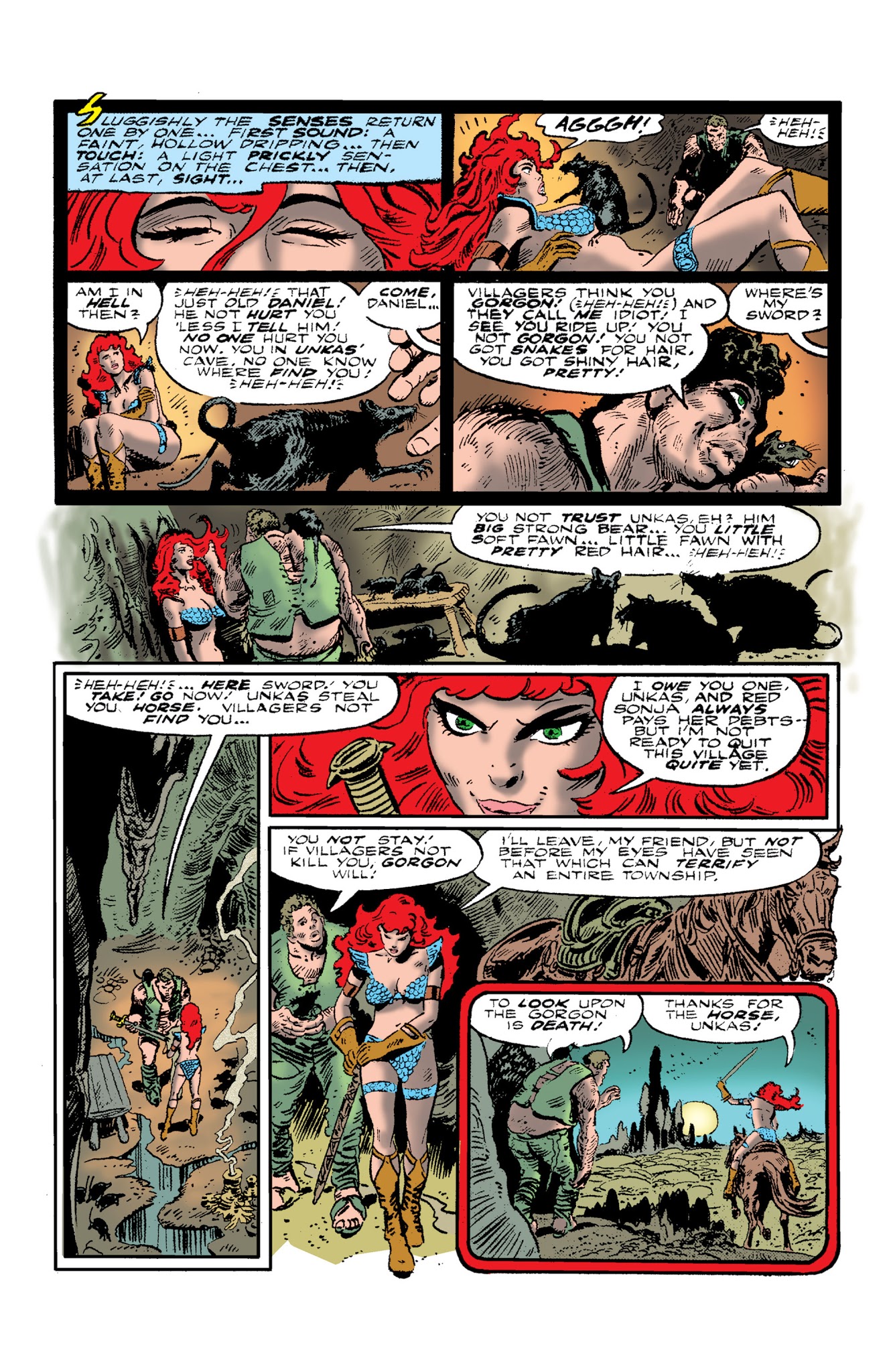 Read online The Adventures of Red Sonja comic -  Issue # TPB 1 - 68