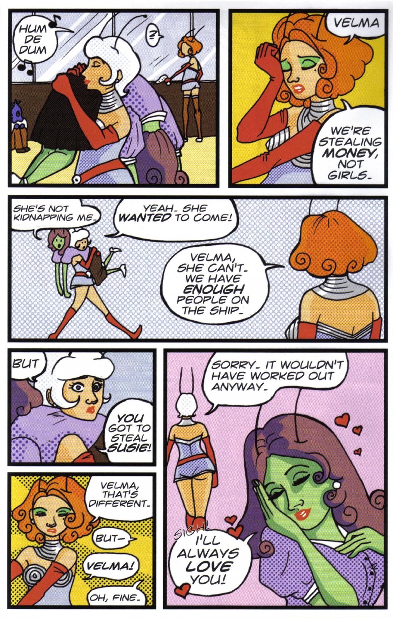 Read online I Was Kidnapped By Lesbian Pirates From Outer Space comic -  Issue #2 - 17