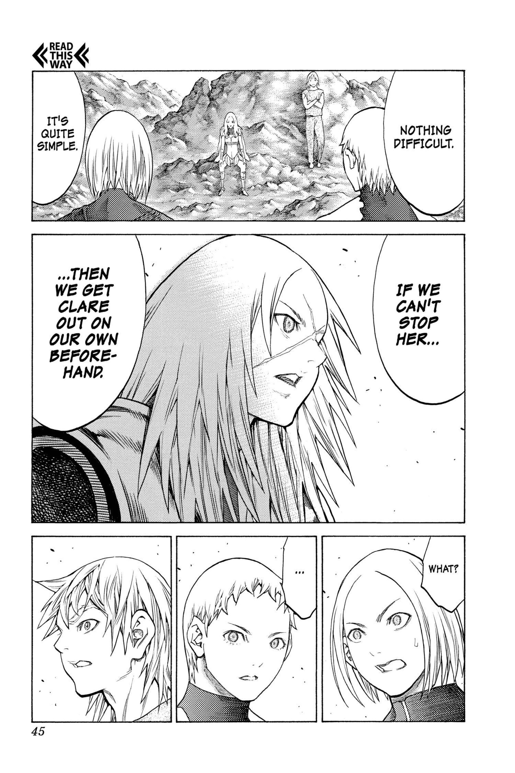 Read online Claymore comic -  Issue #23 - 40