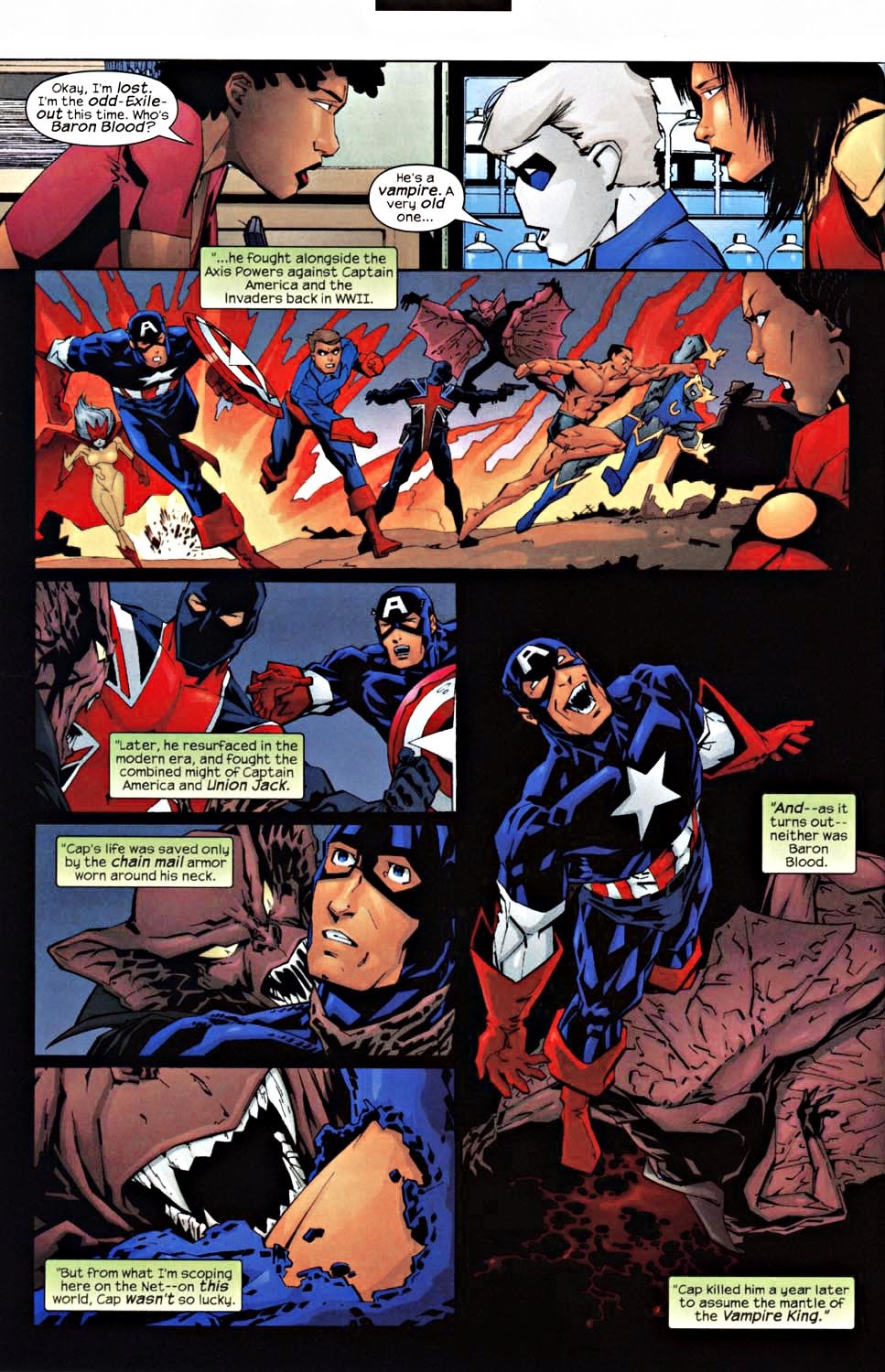 Read online Exiles (2001) comic -  Issue #31 - 9