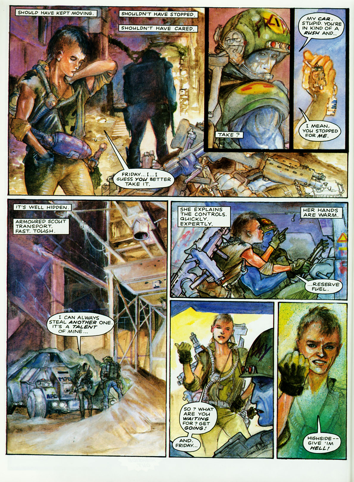 Read online Rogue Trooper: The War Machine comic -  Issue # TPB - 46
