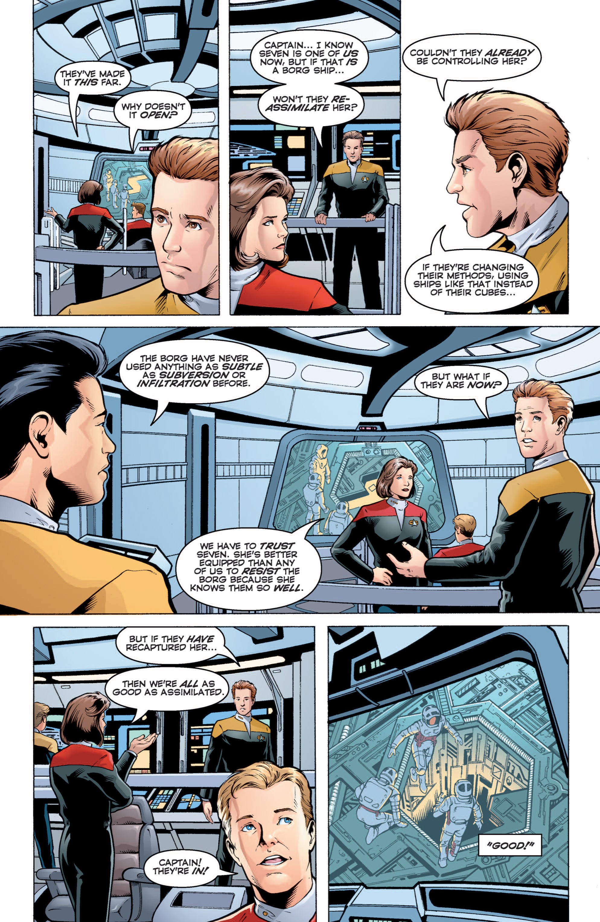 Read online Star Trek: Voyager--Encounters with the Unknown comic -  Issue # TPB - 21