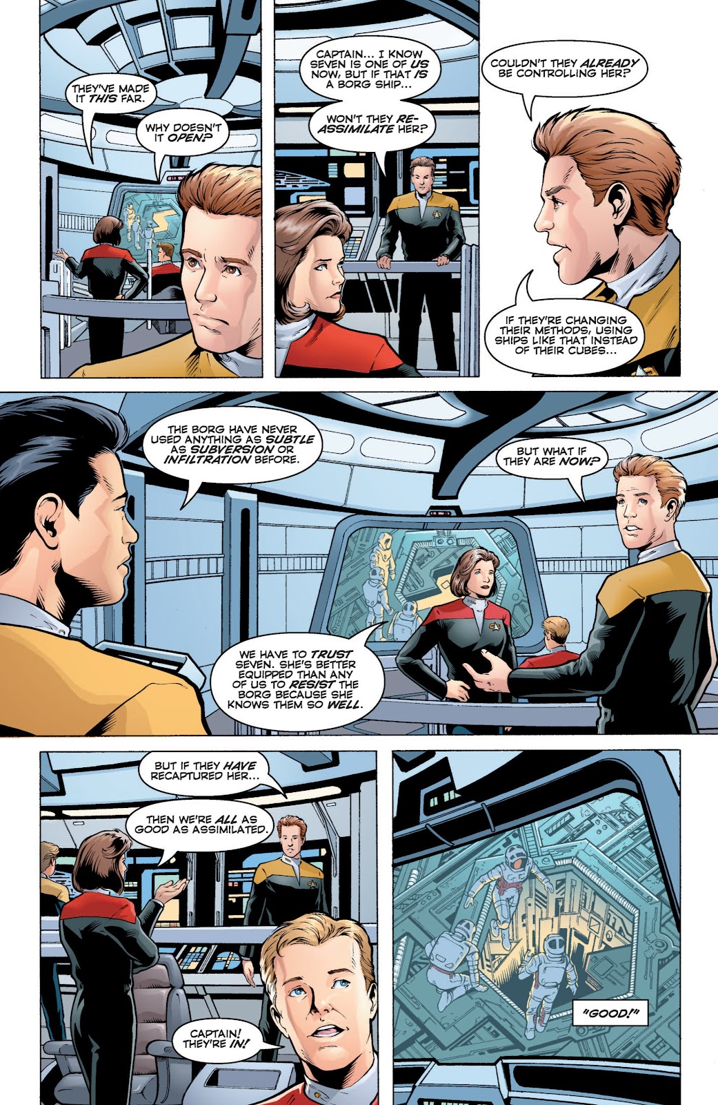 Star Trek: Voyager--Encounters with the Unknown issue TPB - Page 21