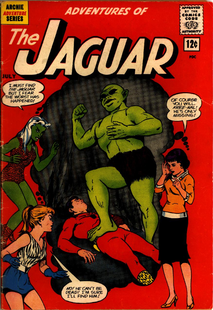 Read online Adventures of the Jaguar comic -  Issue #7 - 1