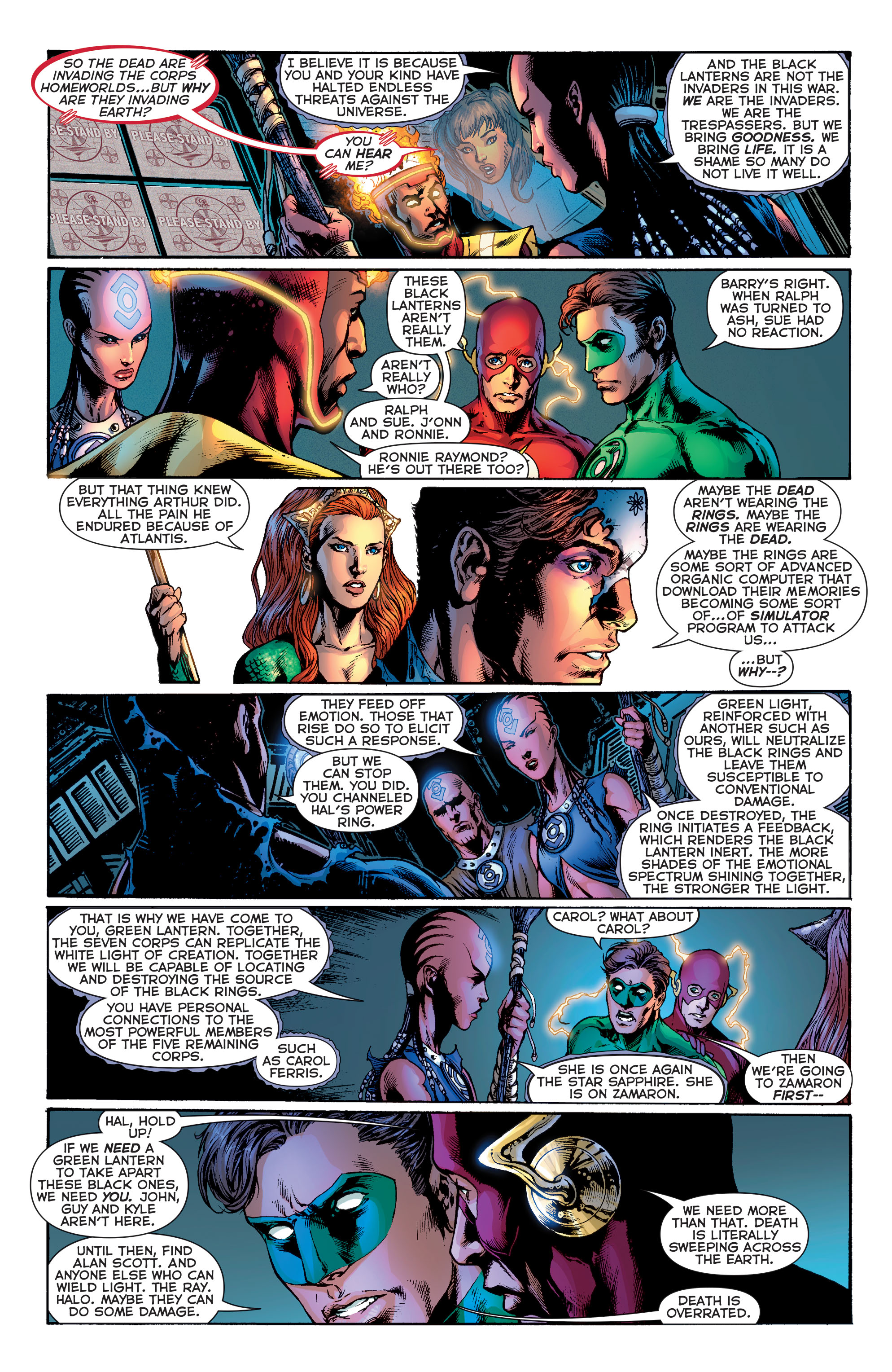 Read online Blackest Night Saga (DC Essential Edition) comic -  Issue # TPB (Part 2) - 23