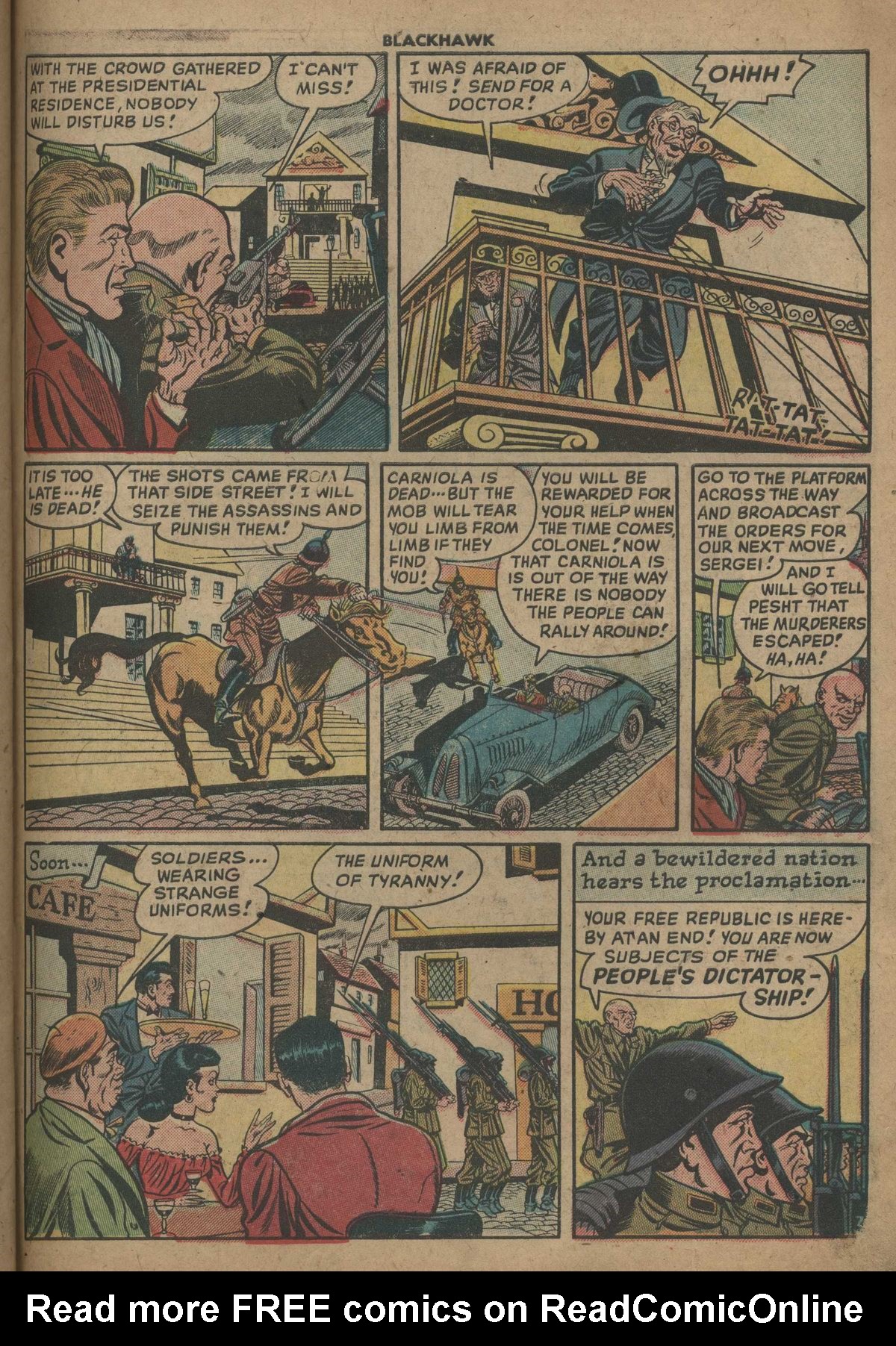 Read online Blackhawk (1957) comic -  Issue #25 - 27