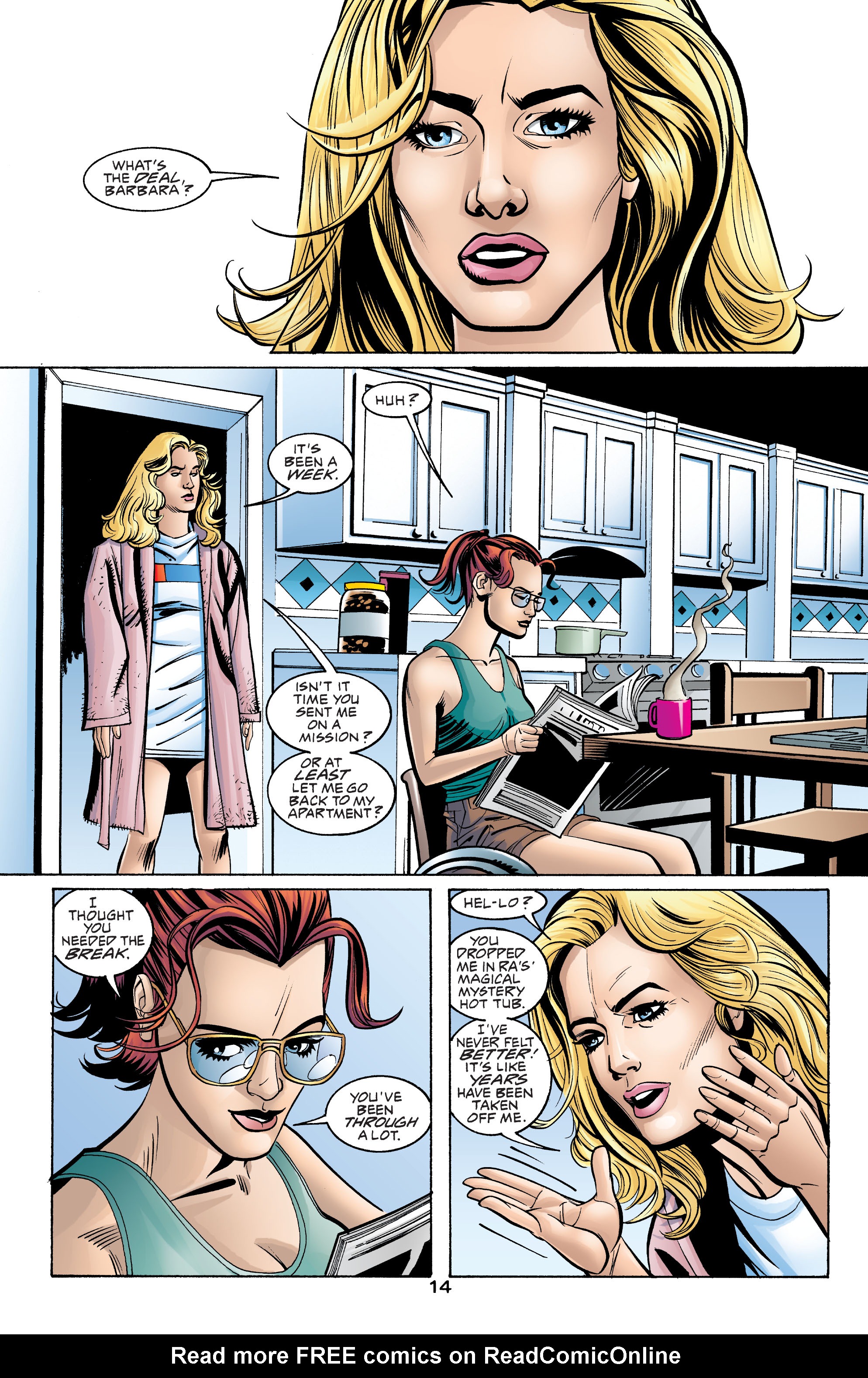 Read online Birds of Prey (1999) comic -  Issue #35 - 14