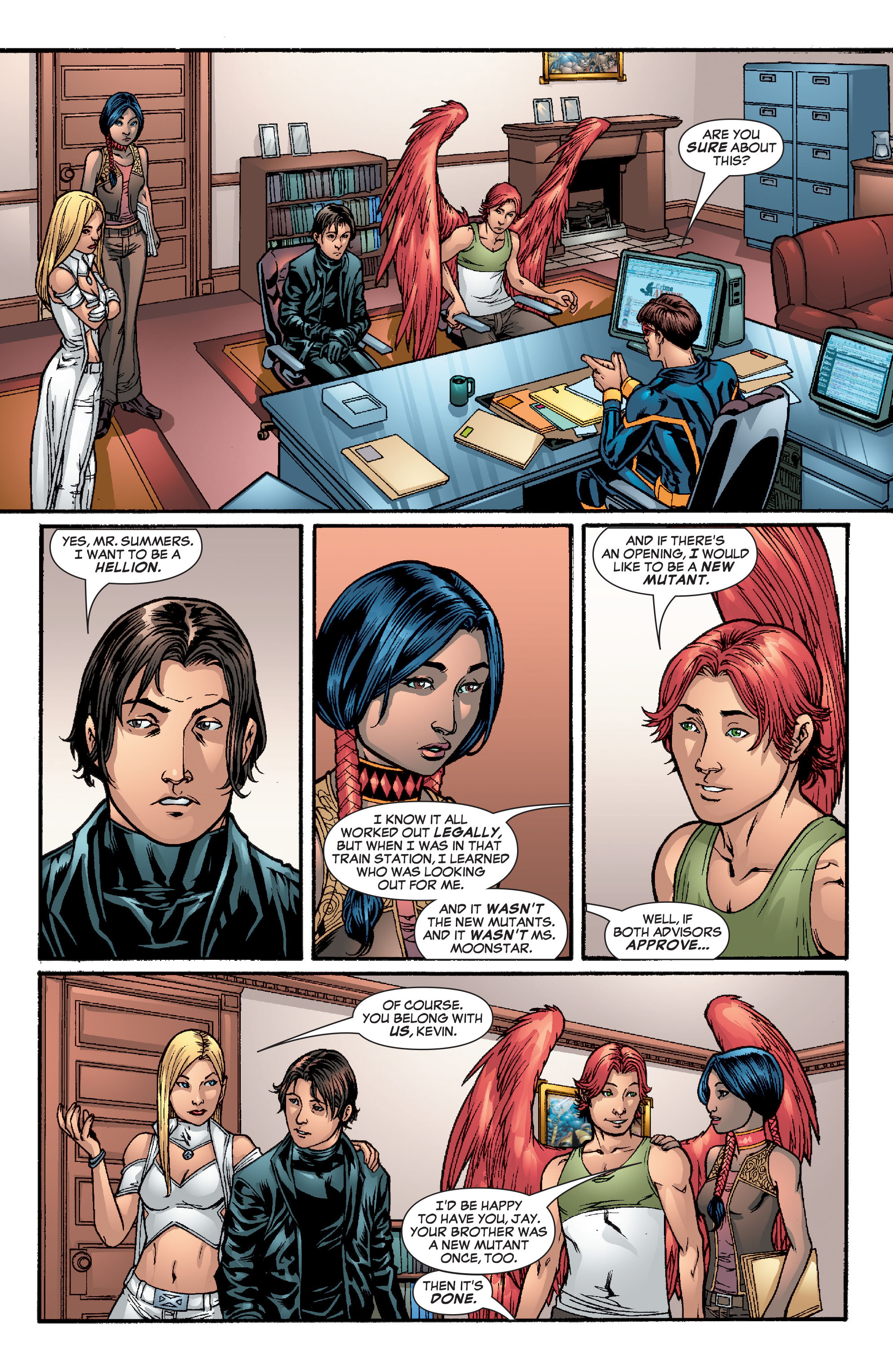 Read online New X-Men (2004) comic -  Issue #6 - 23