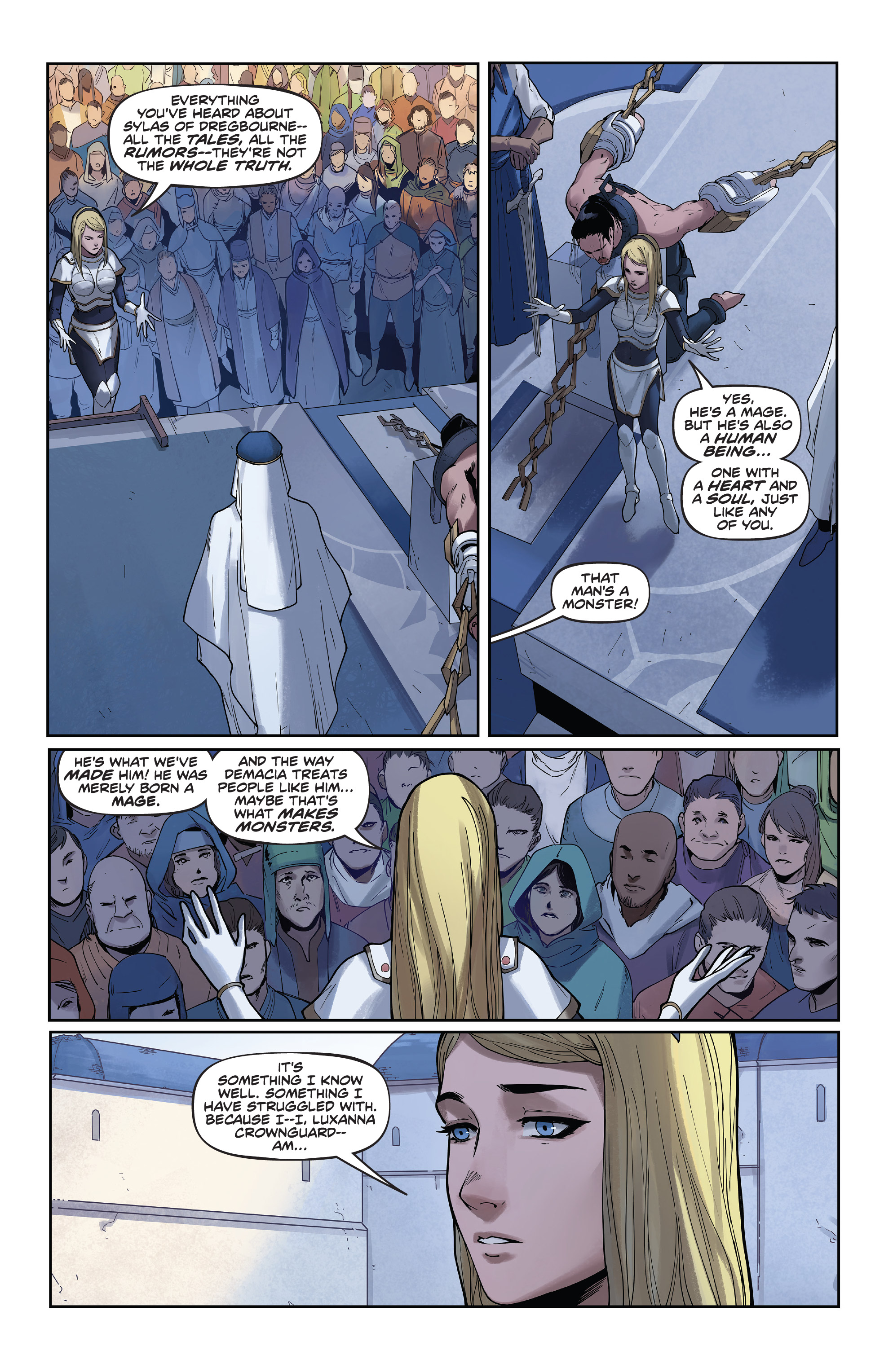 Read online League of Legends: Lux comic -  Issue #3 - 8