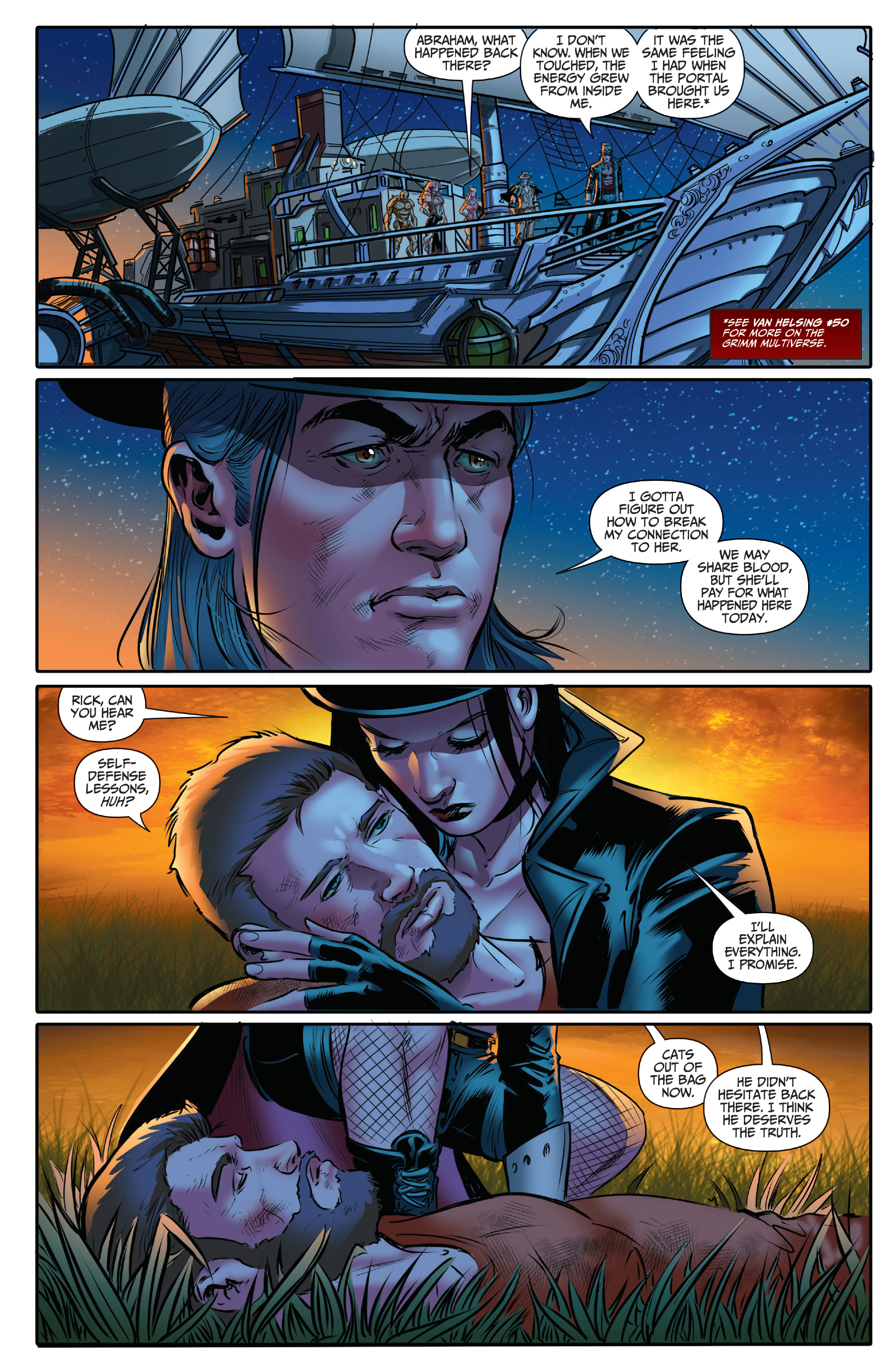 Read online Van Helsing: Steampunk comic -  Issue # Full - 33