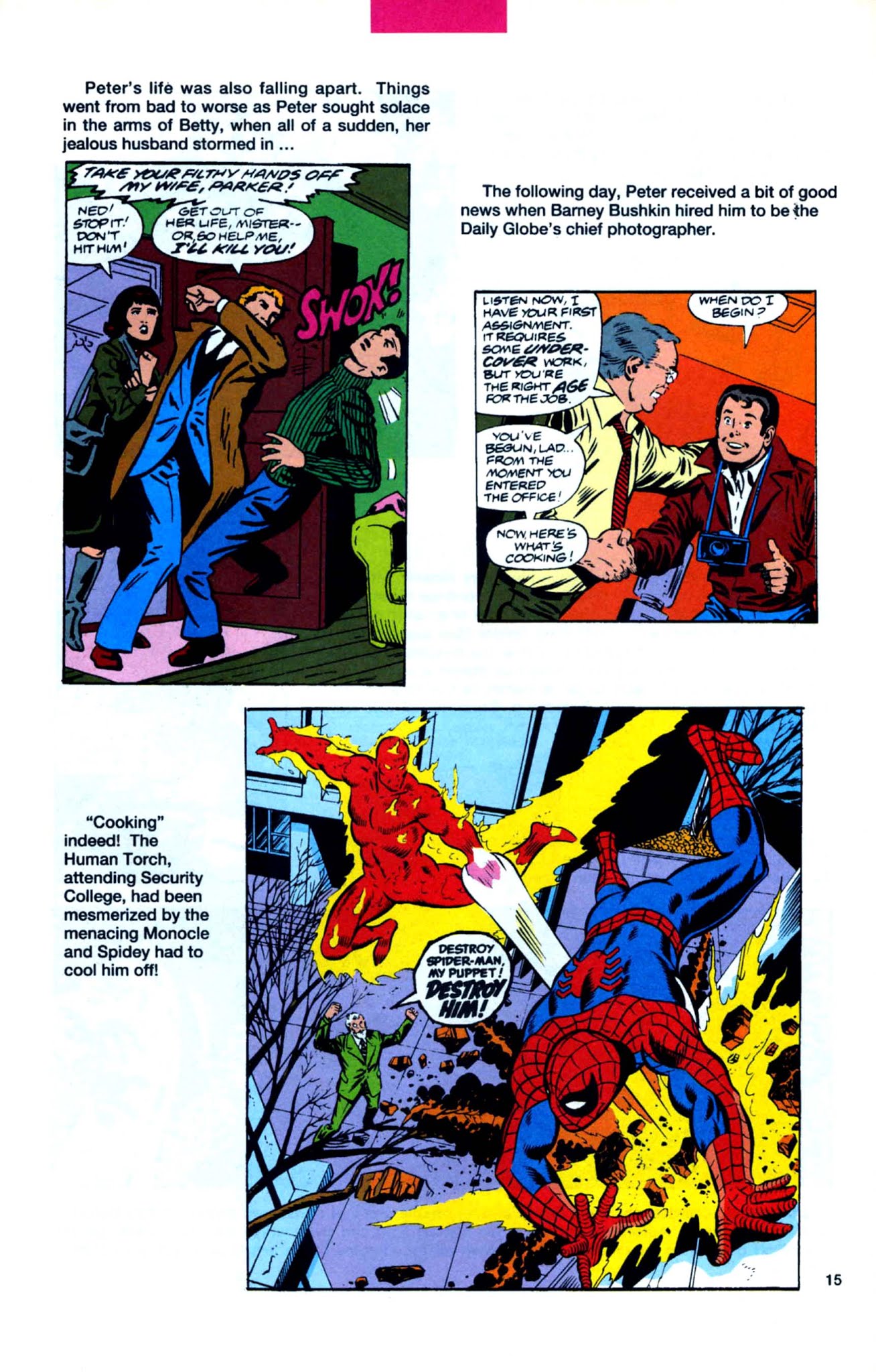 Read online Spider-Man Saga (1991) comic -  Issue #3 - 17
