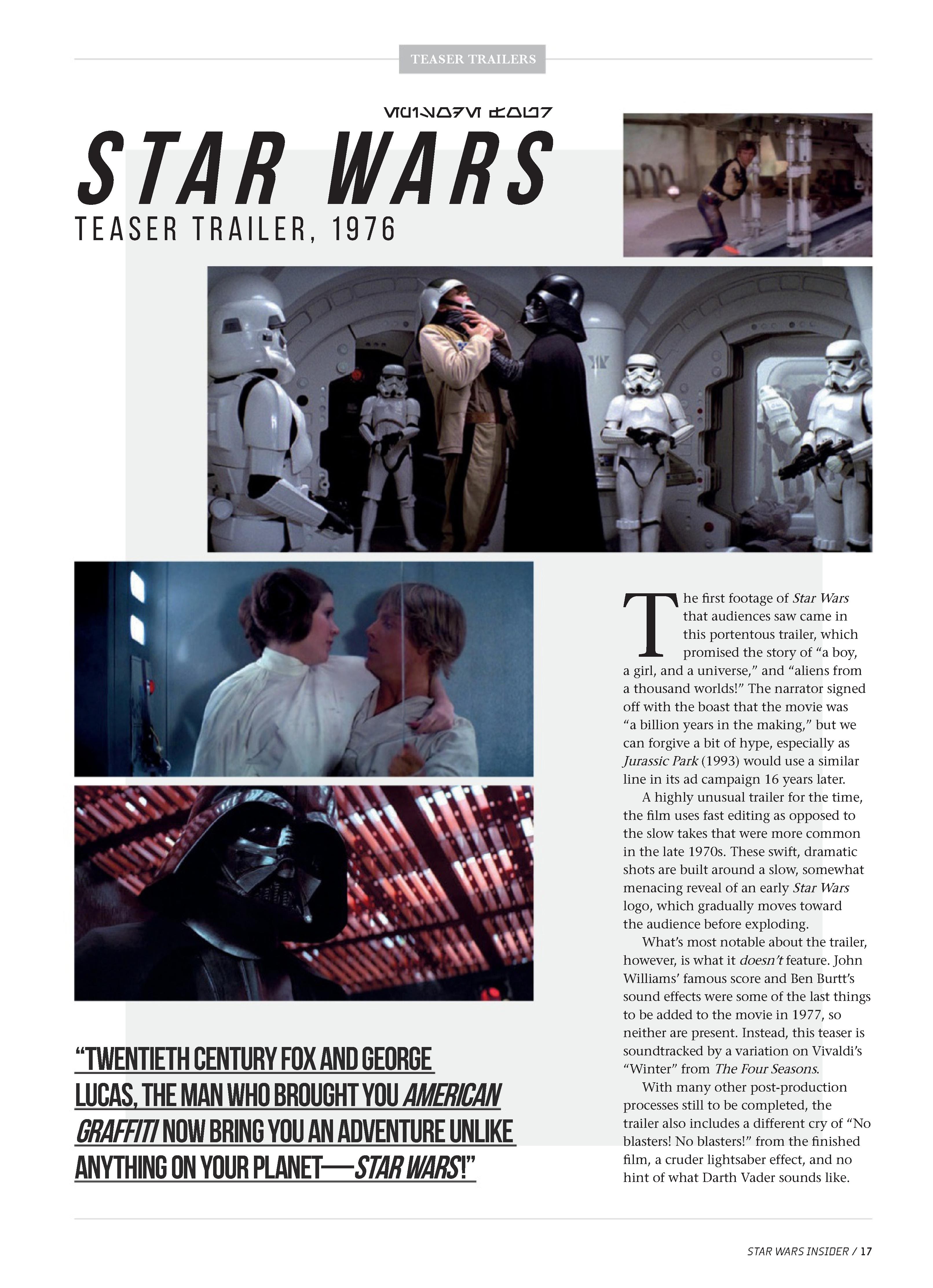 Read online Star Wars Insider 2020 Special Edition comic -  Issue # TPB - 17