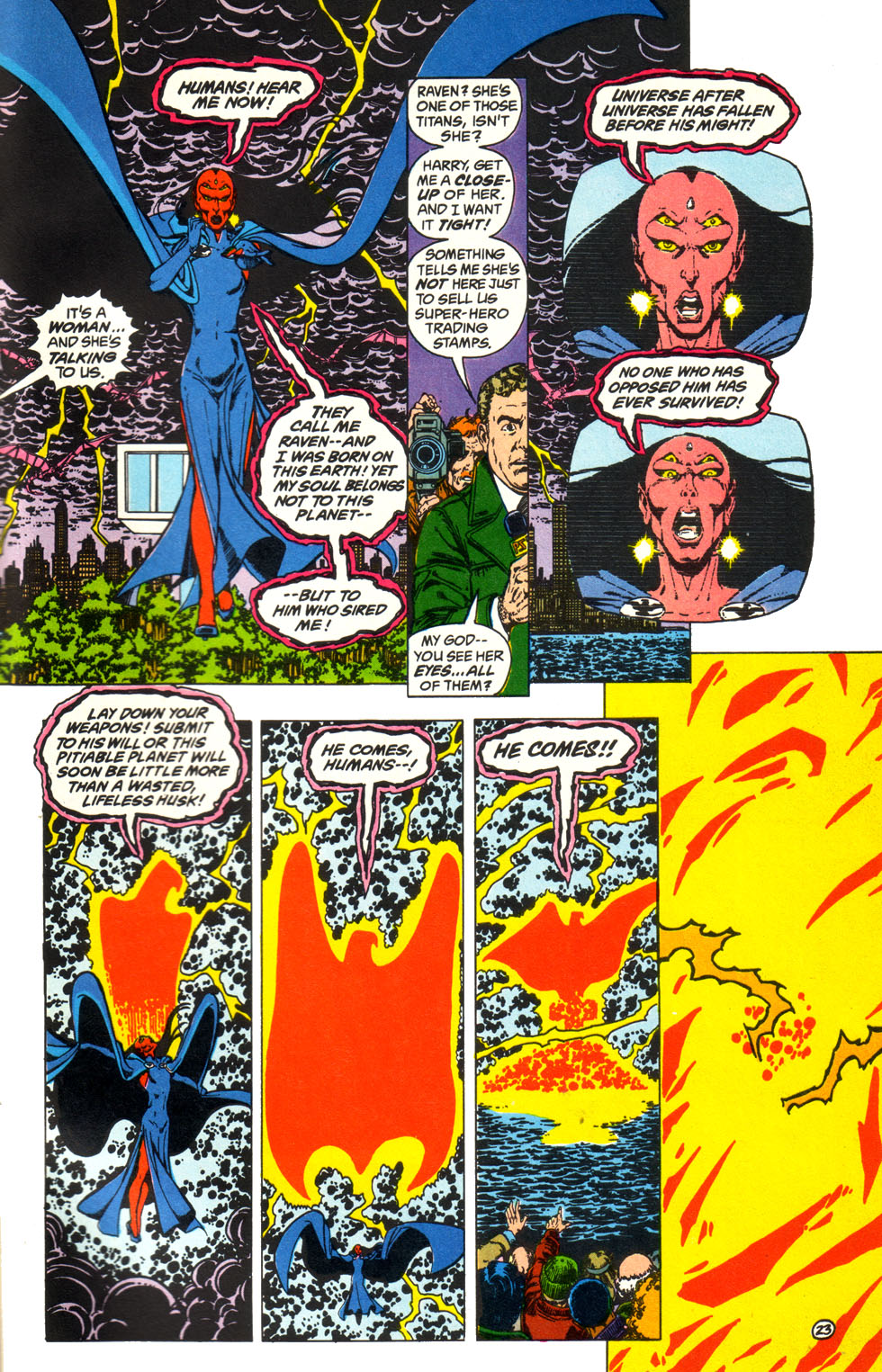 Read online Tales of the Teen Titans comic -  Issue #61 - 23