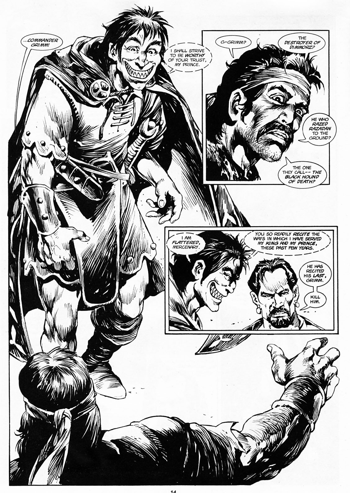 The Savage Sword Of Conan issue 218 - Page 14