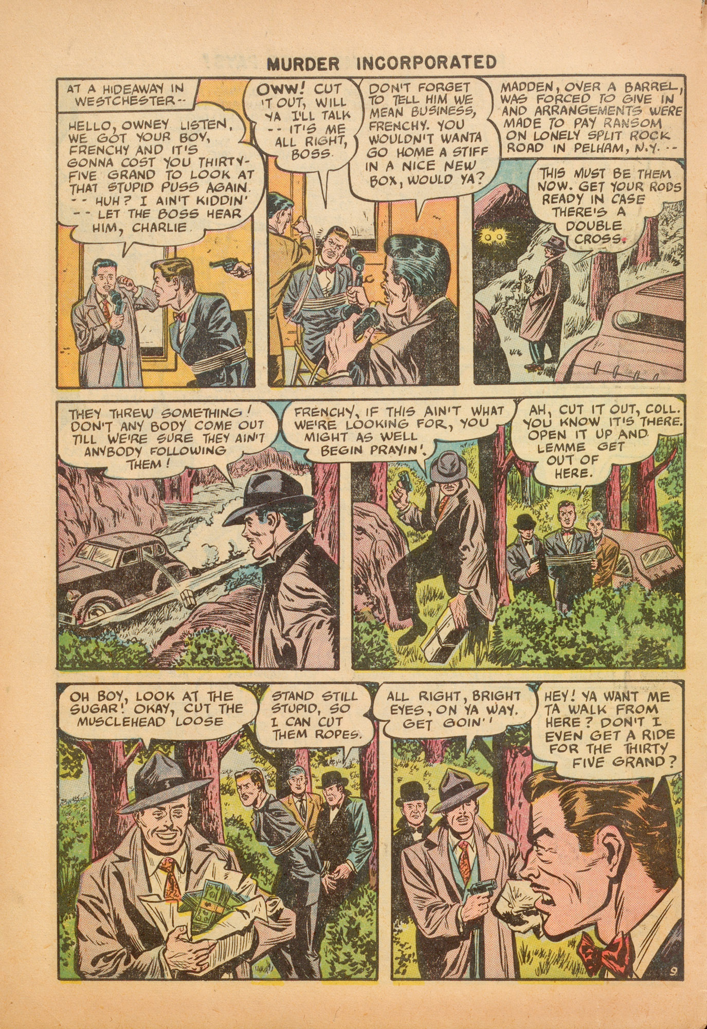 Read online Murder Incorporated (1948) comic -  Issue #2 - 10