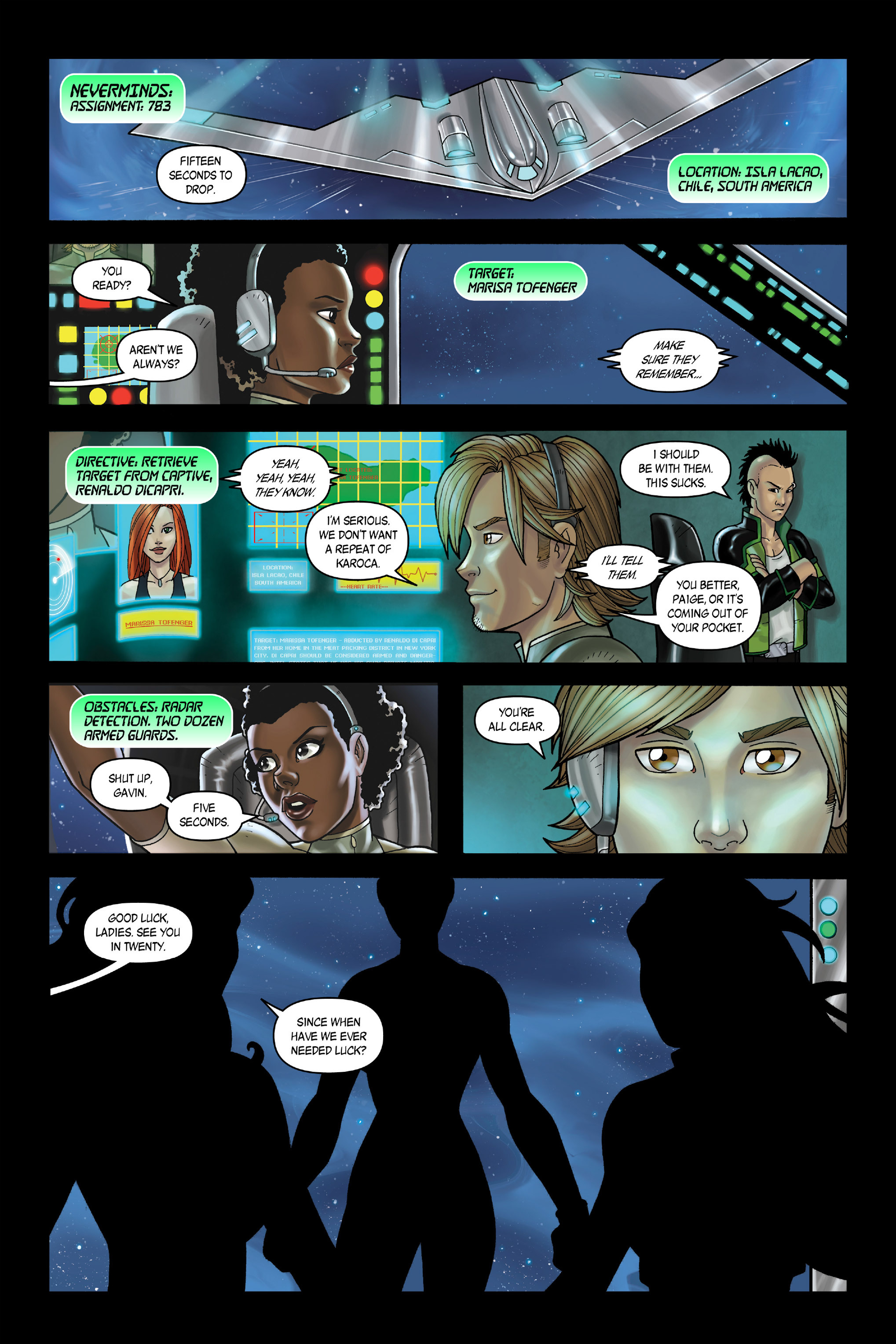 Read online Neverminds comic -  Issue #1 - 3