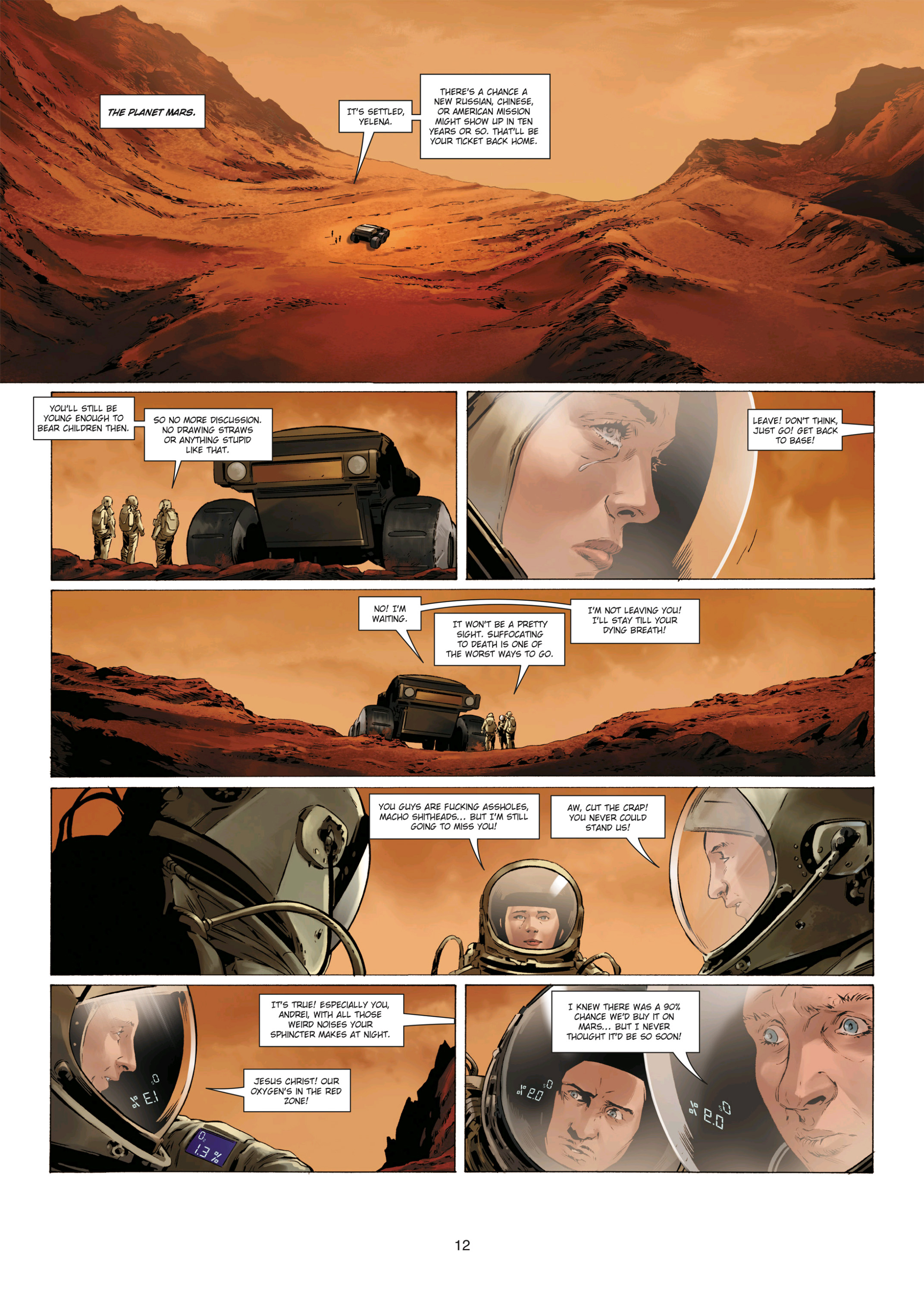 Read online Olympus Mons Vol. 1: Anomaly One comic -  Issue #2 - 12