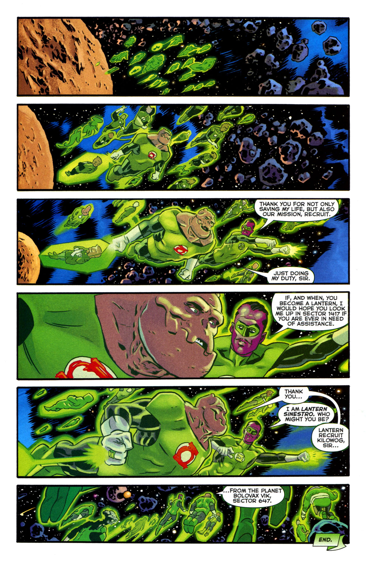 Read online Blackest Night: Tales of the Corps comic -  Issue #3 - 11