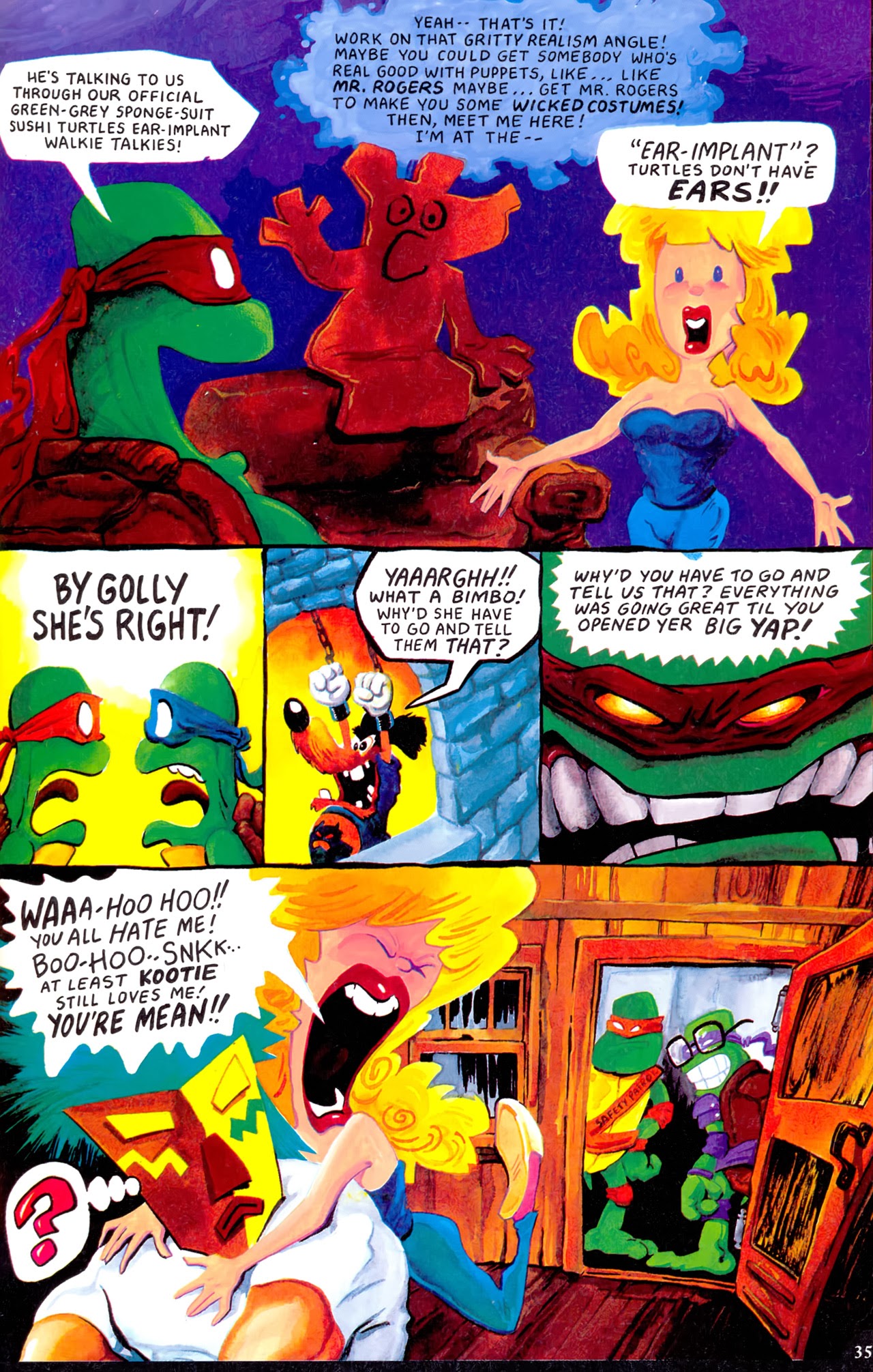 Read online Green-Grey Sponge-Suit Sushi Turtles comic -  Issue # Full - 37
