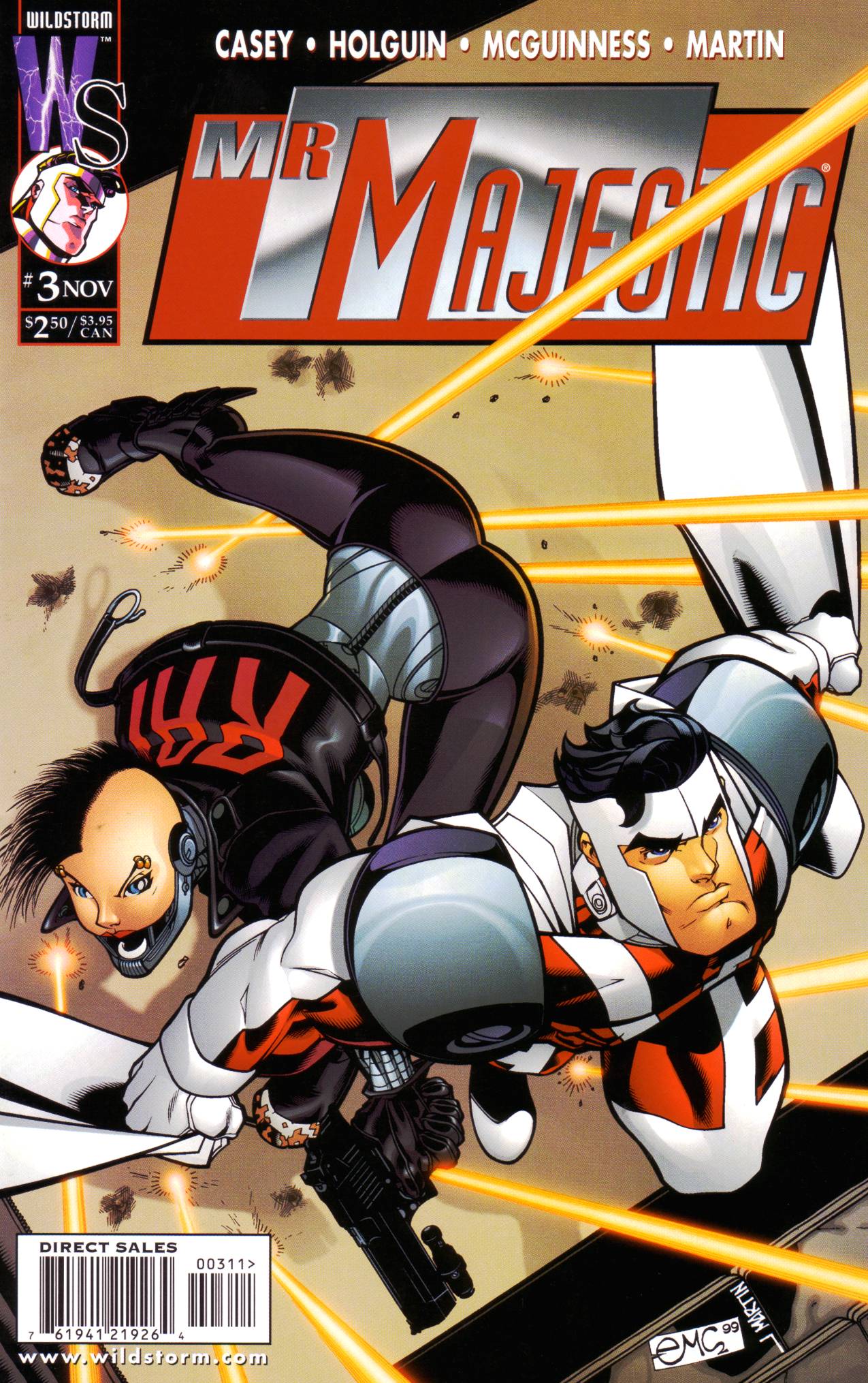 Read online Mr. Majestic comic -  Issue #3 - 1