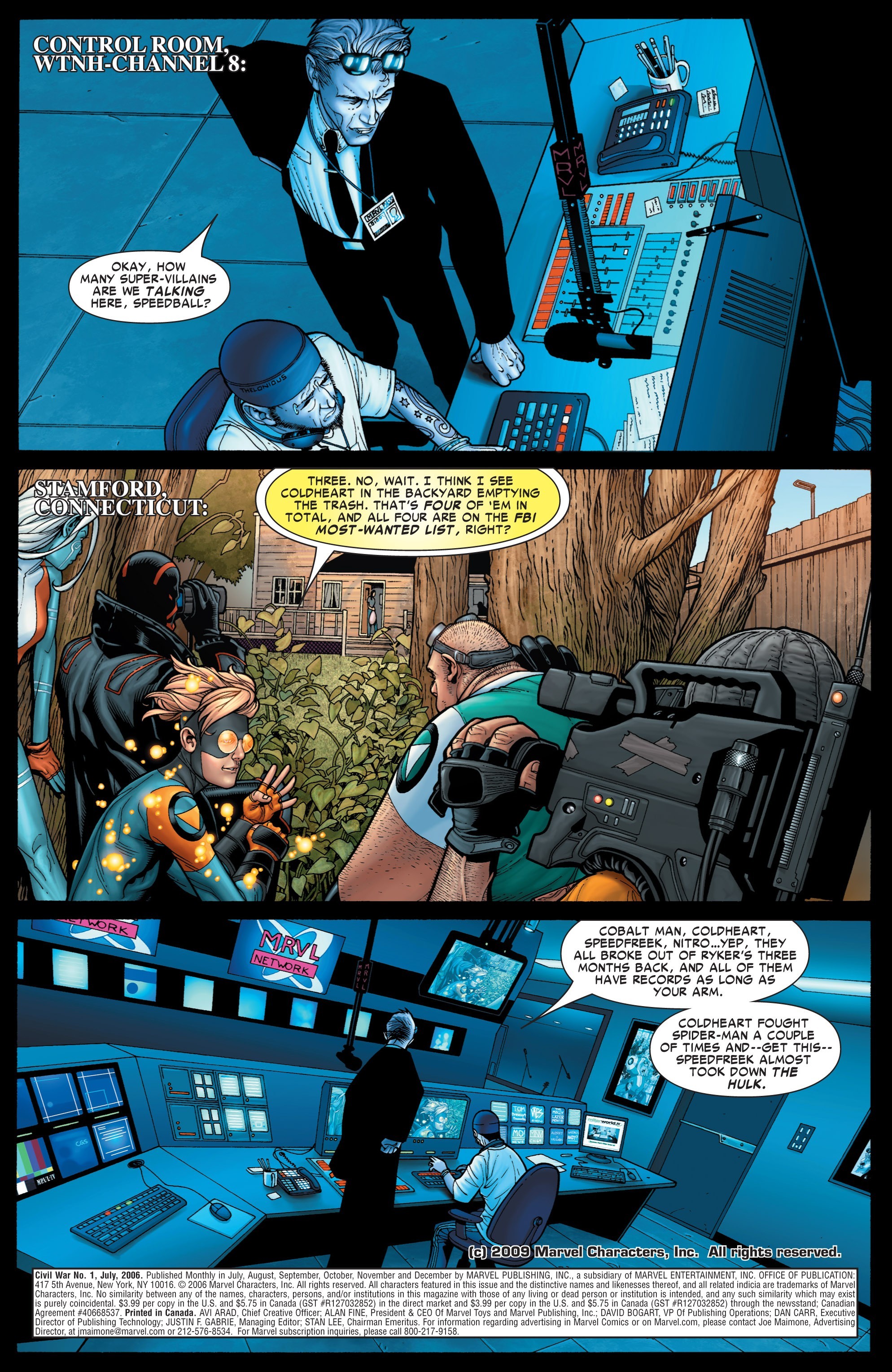 Read online Civil War (2006) comic -  Issue #1 - 3